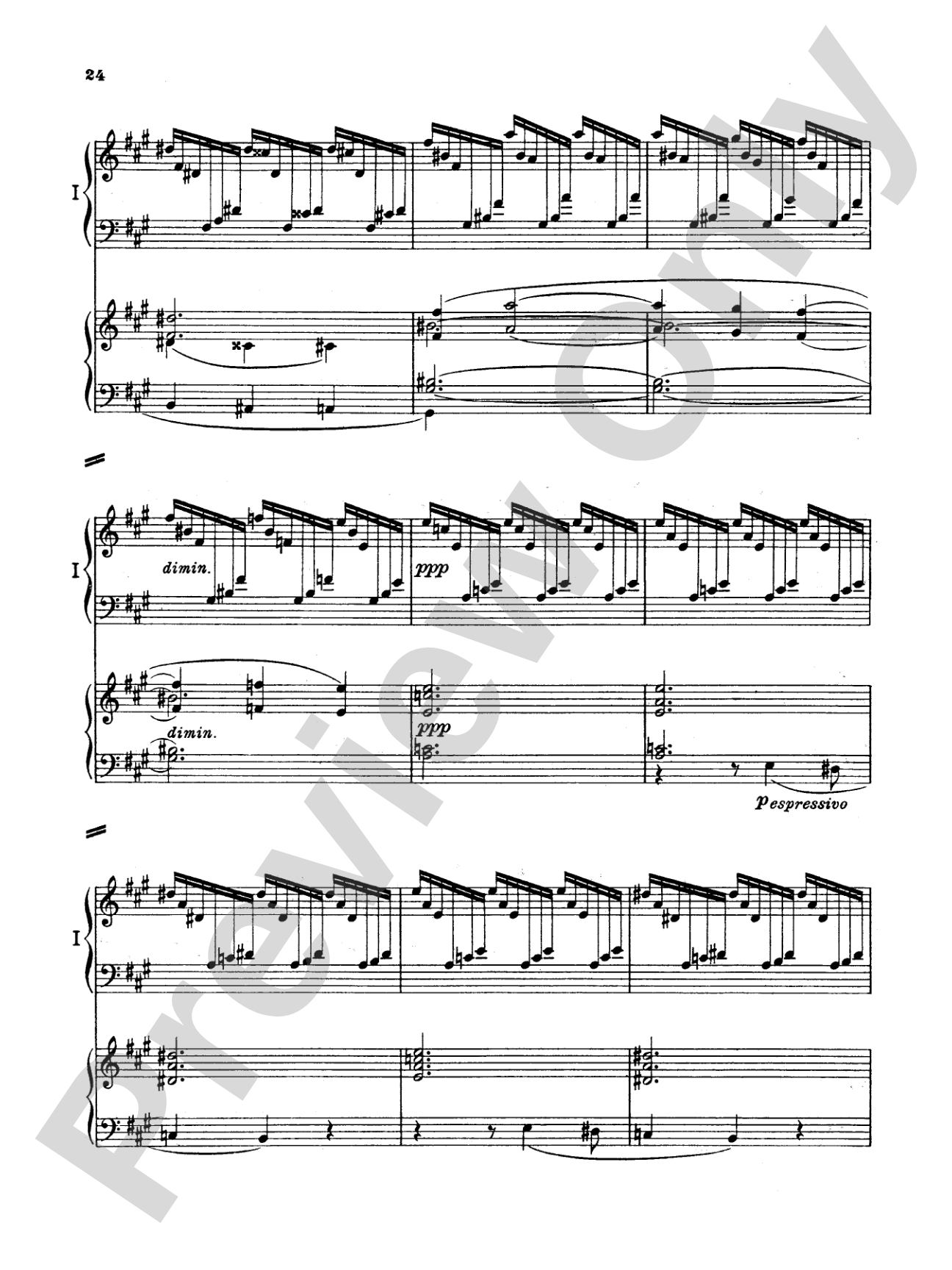 Brahms: Symphonic Variations: Piano Duo (2 Pianos, 4 Hands) Book (2 copies required)