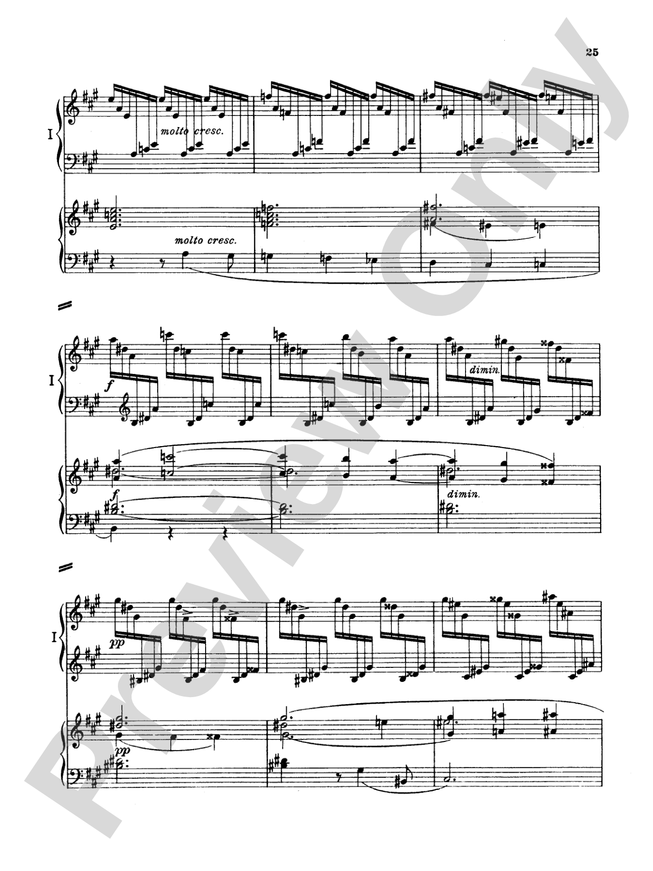 Brahms: Symphonic Variations: Piano Duo (2 Pianos, 4 Hands) Book (2 copies required)