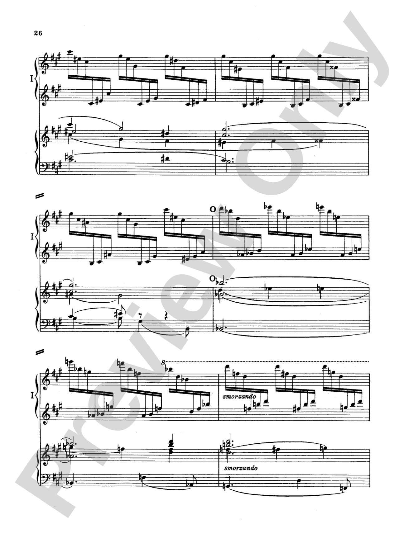 Brahms: Symphonic Variations: Piano Duo (2 Pianos, 4 Hands) Book (2 copies required)