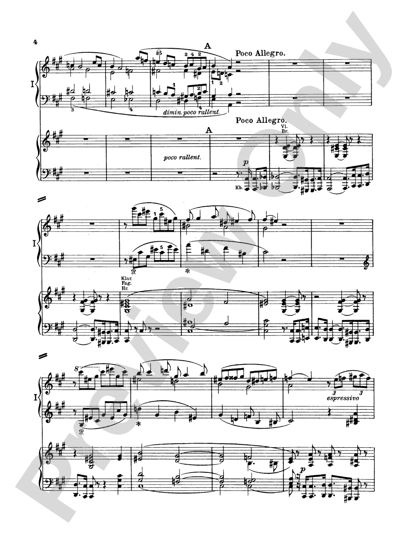 Brahms: Symphonic Variations: Piano Duo (2 Pianos, 4 Hands) Book (2 copies required)