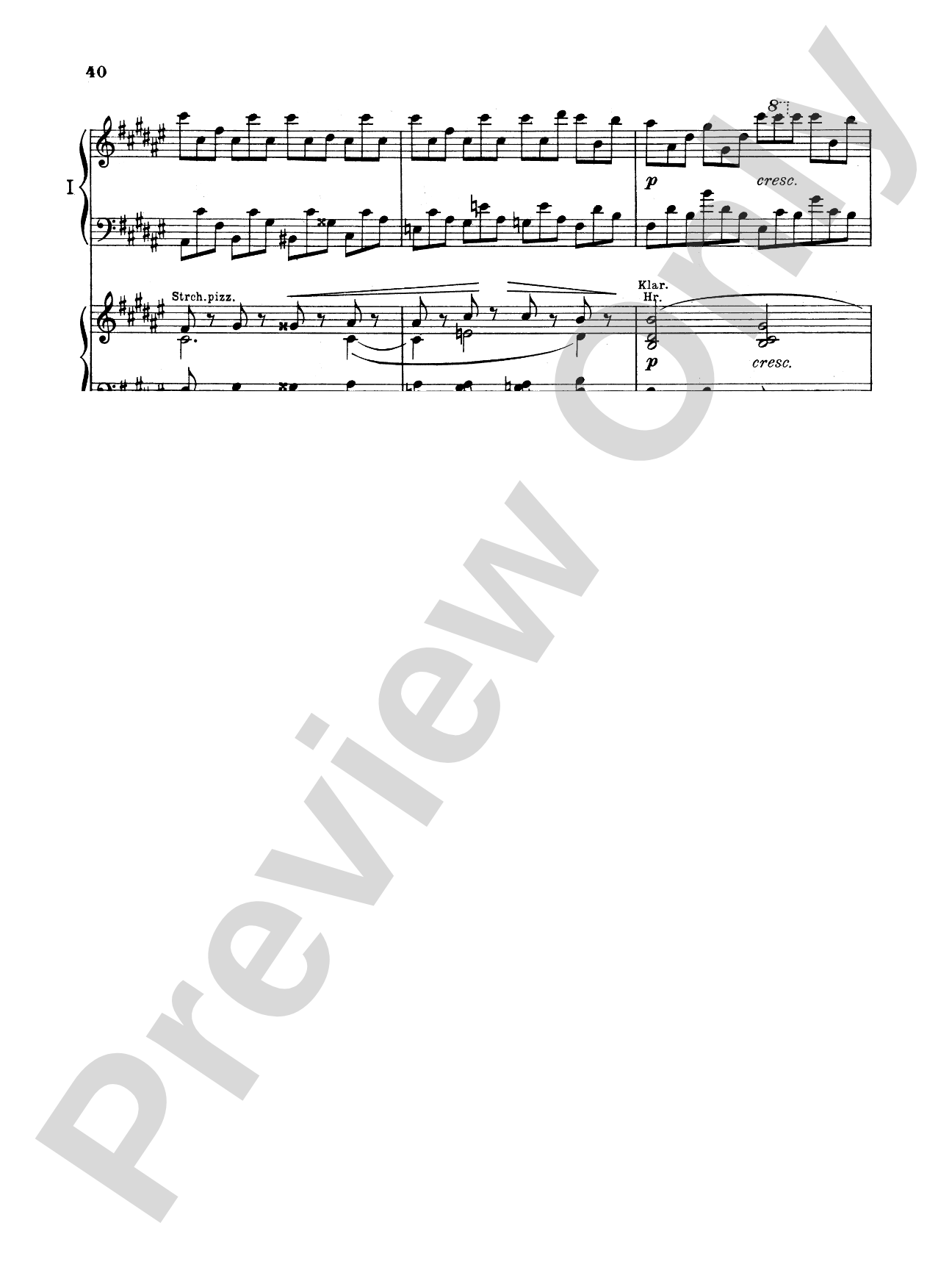 Brahms: Symphonic Variations: Piano Duo (2 Pianos, 4 Hands) Book (2 copies required)