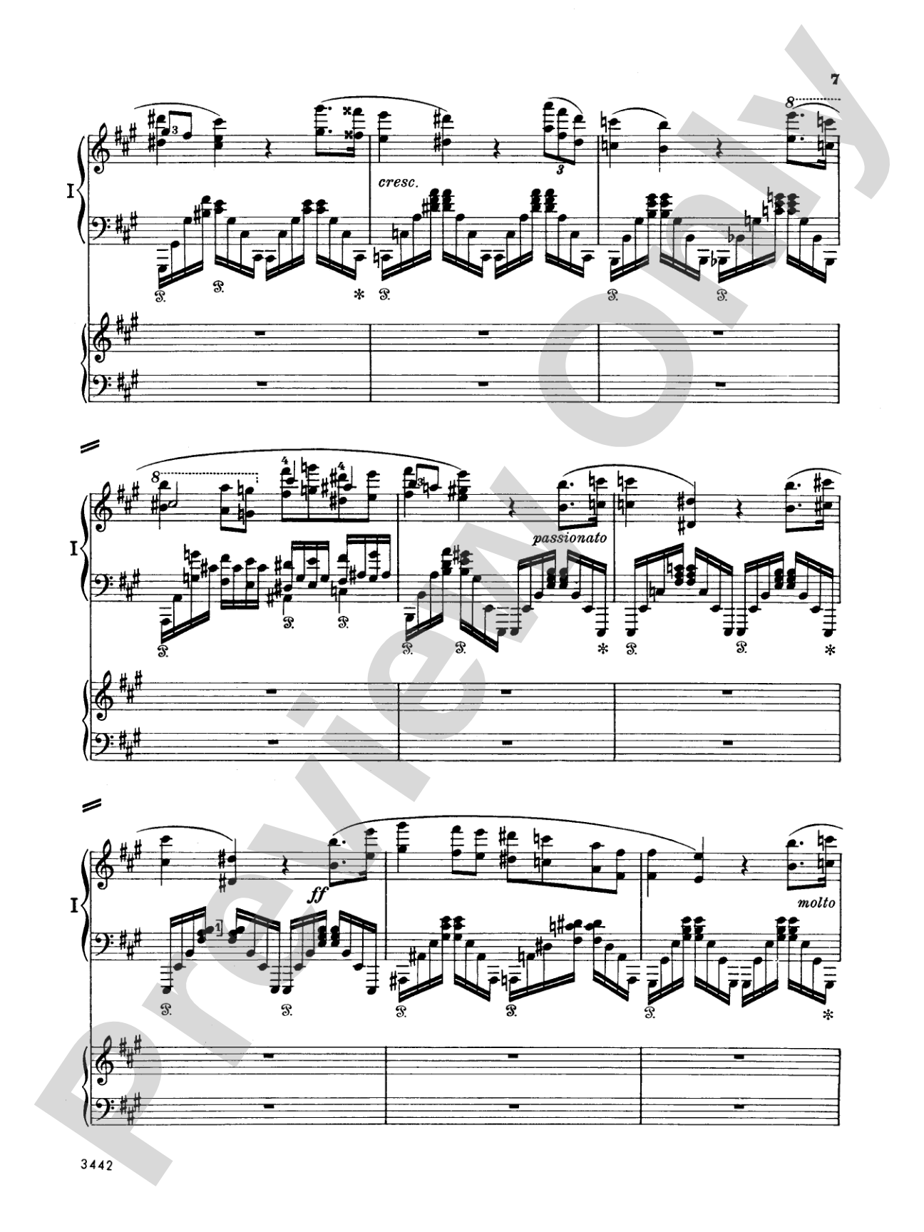 Brahms: Symphonic Variations: Piano Duo (2 Pianos, 4 Hands) Book (2 copies required)