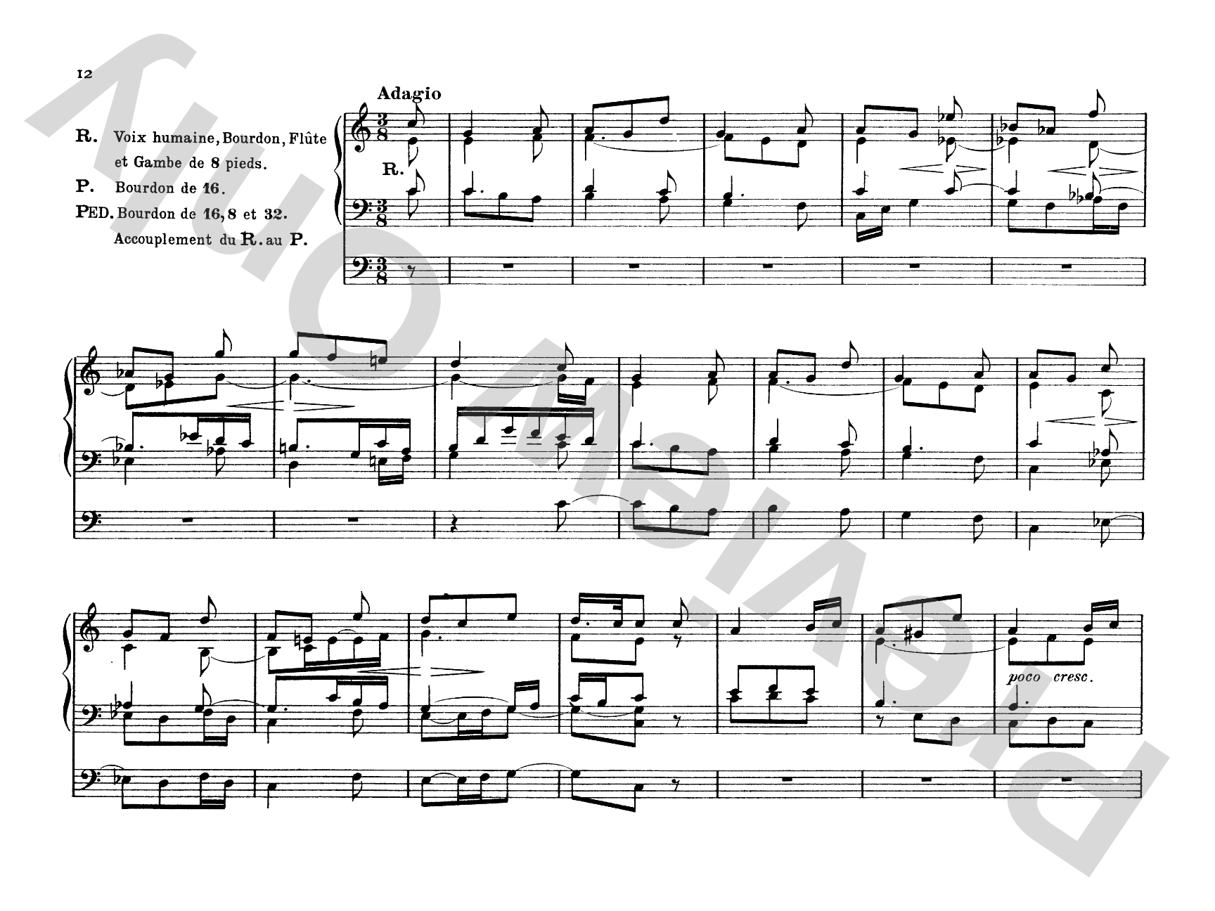 Franck: Complete Organ Works, Volume I: Organ Comb Bound Book