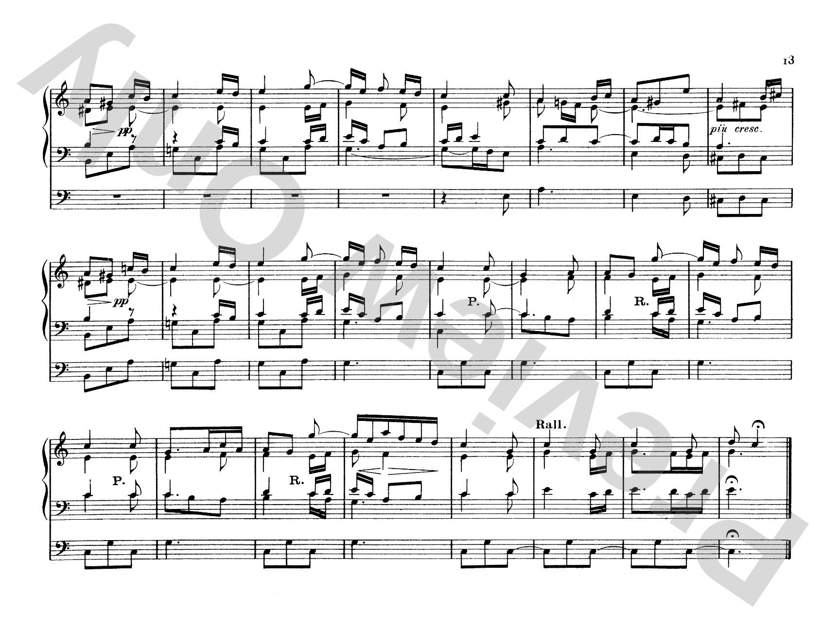 Franck: Complete Organ Works, Volume I: Organ Comb Bound Book