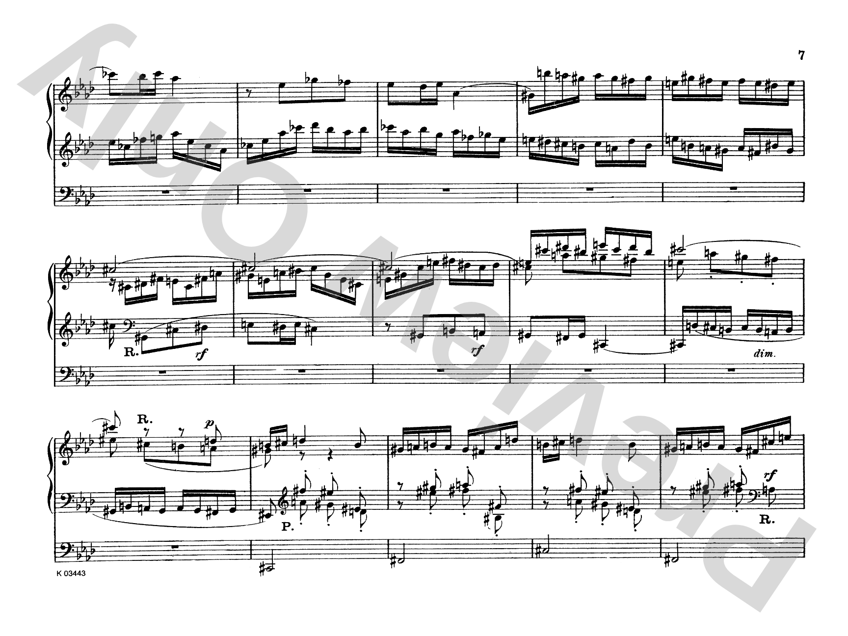 Franck: Complete Organ Works, Volume I: Organ Comb Bound Book