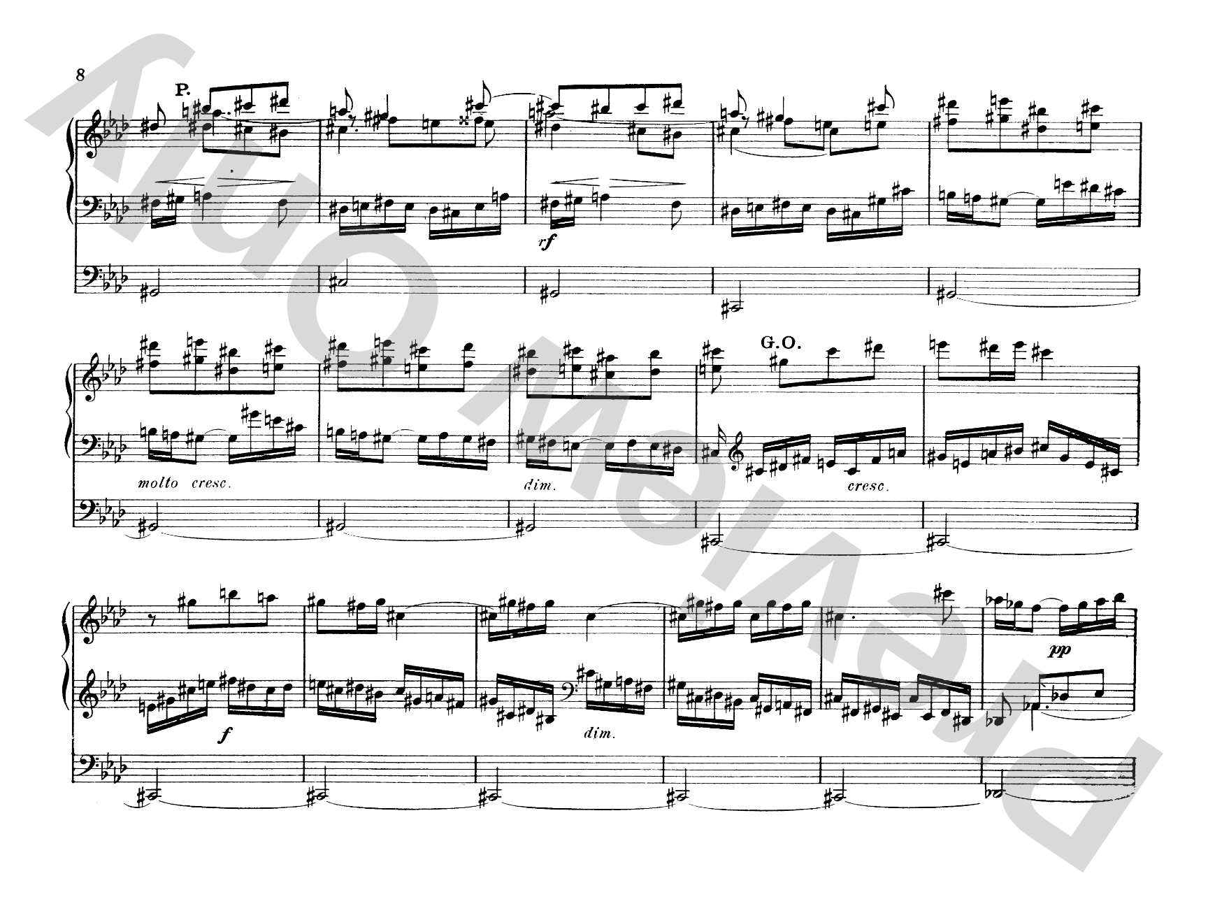 Franck: Complete Organ Works, Volume I: Organ Comb Bound Book