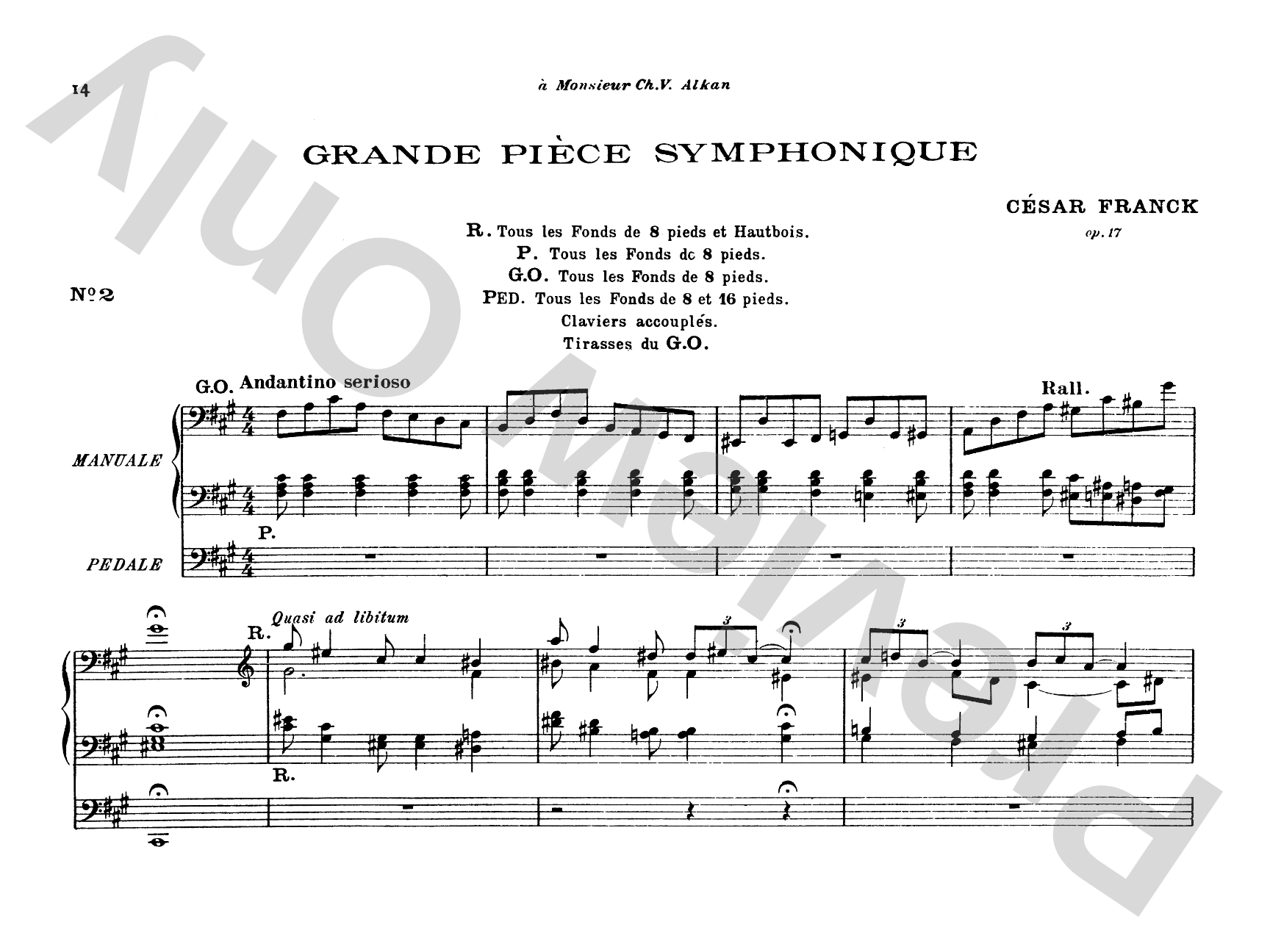 Franck: Complete Organ Works, Volume I