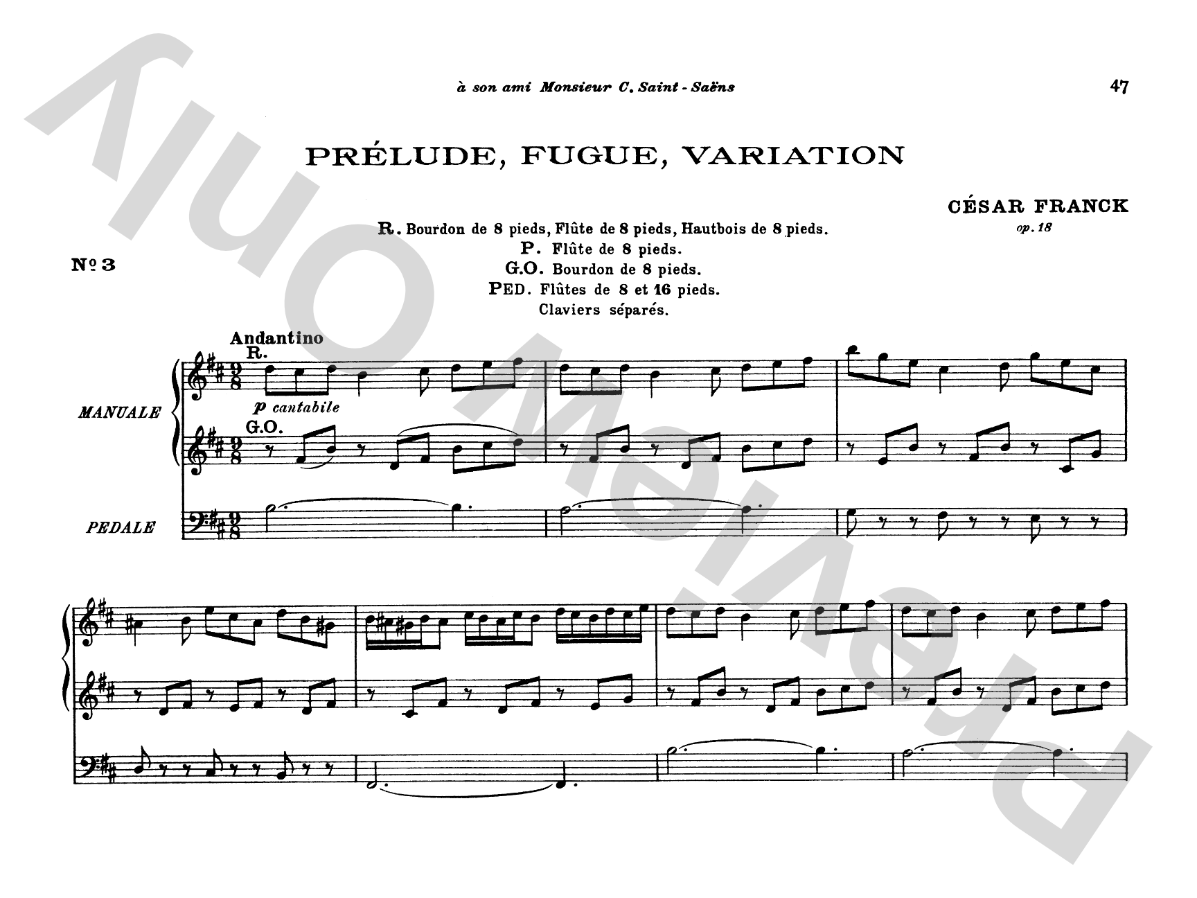 Franck: Complete Organ Works, Volume I