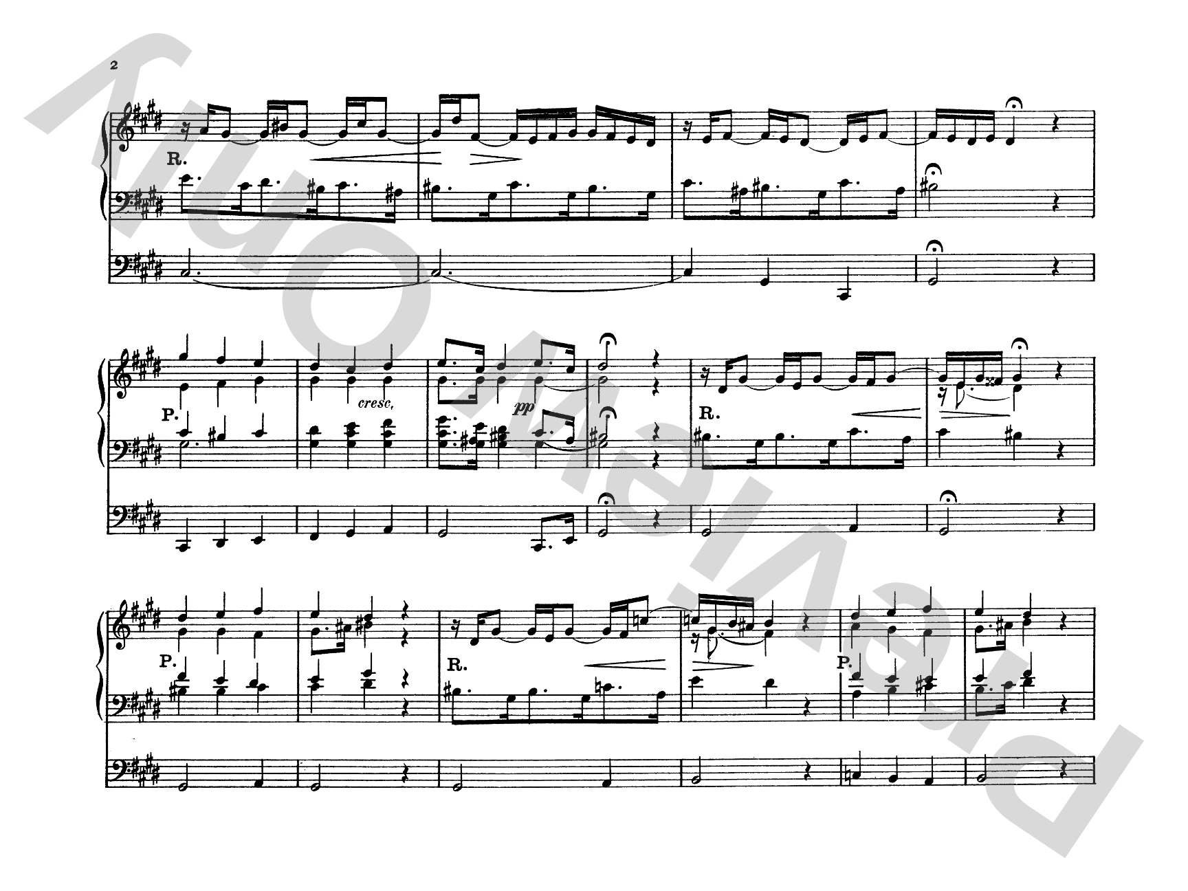 Franck: Complete Organ Works, Volume II: Organ Comb Bound Book