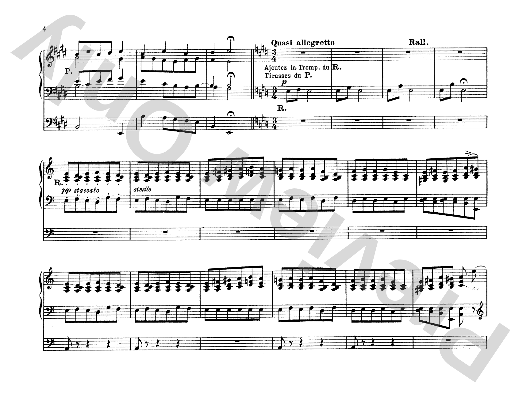 Franck: Complete Organ Works, Volume II: Organ Comb Bound Book