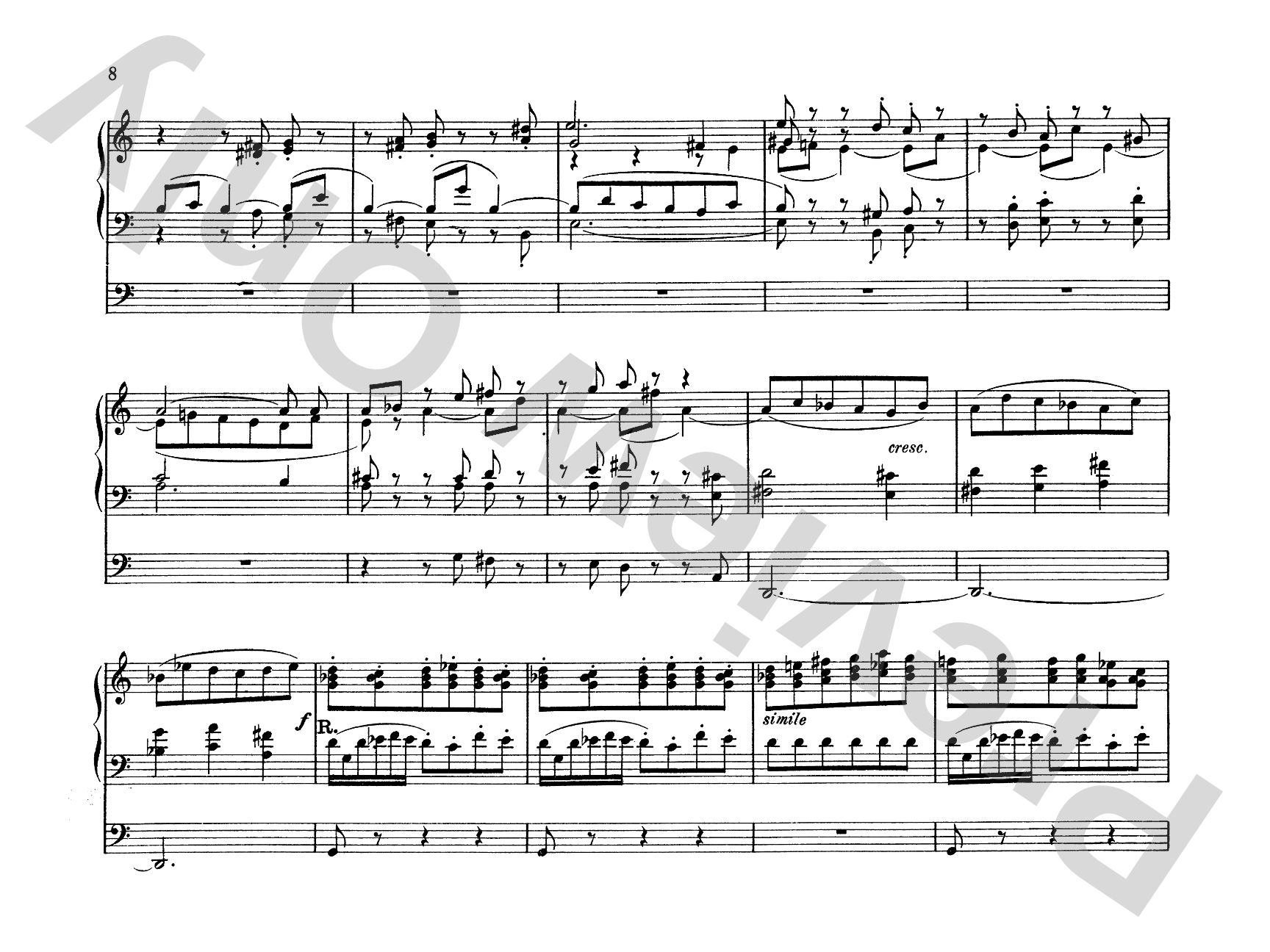 Franck: Complete Organ Works, Volume II: Organ Comb Bound Book