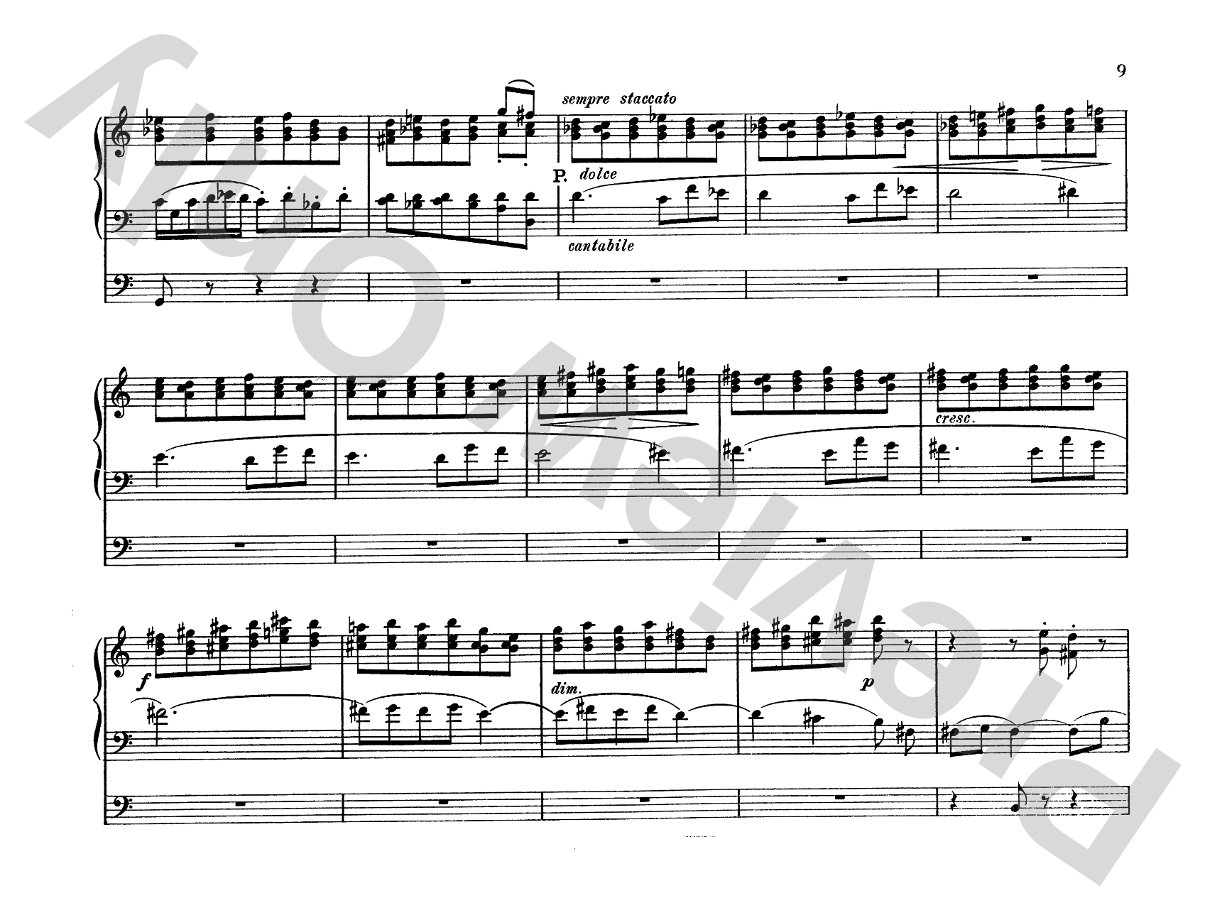 Franck: Complete Organ Works, Volume II: Organ Comb Bound Book