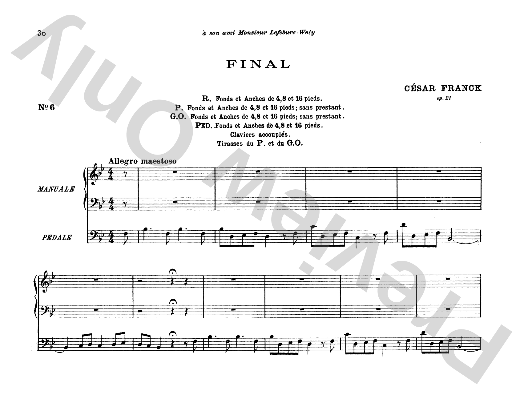 Franck: Complete Organ Works, Volume II