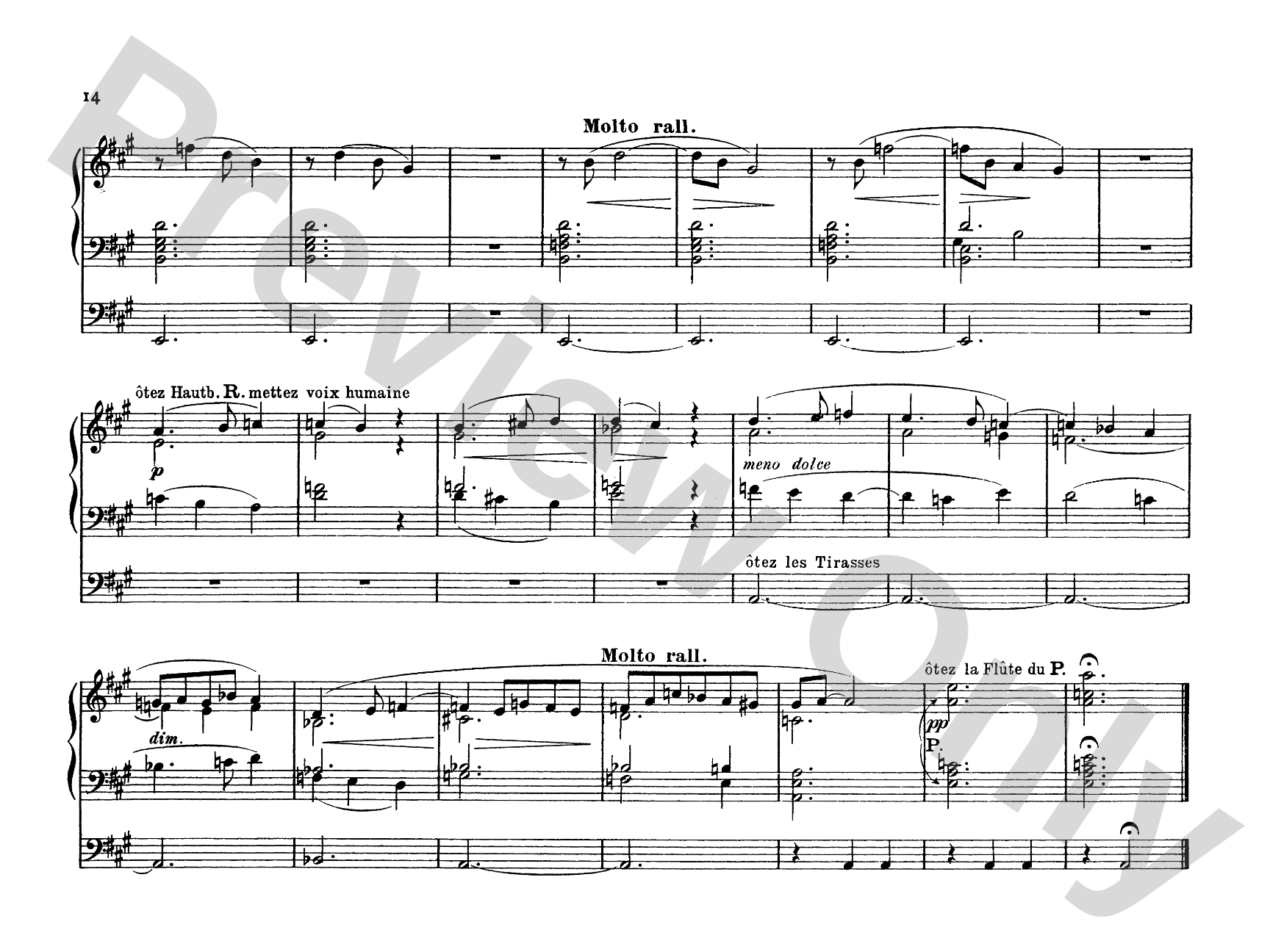 Franck: Complete Organ Works, Volume III: Organ Comb Bound Book