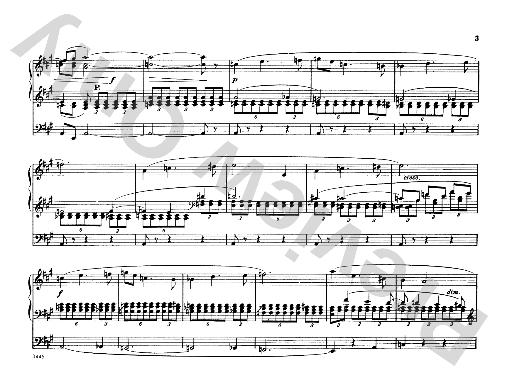 Franck: Complete Organ Works, Volume III: Organ Comb Bound Book