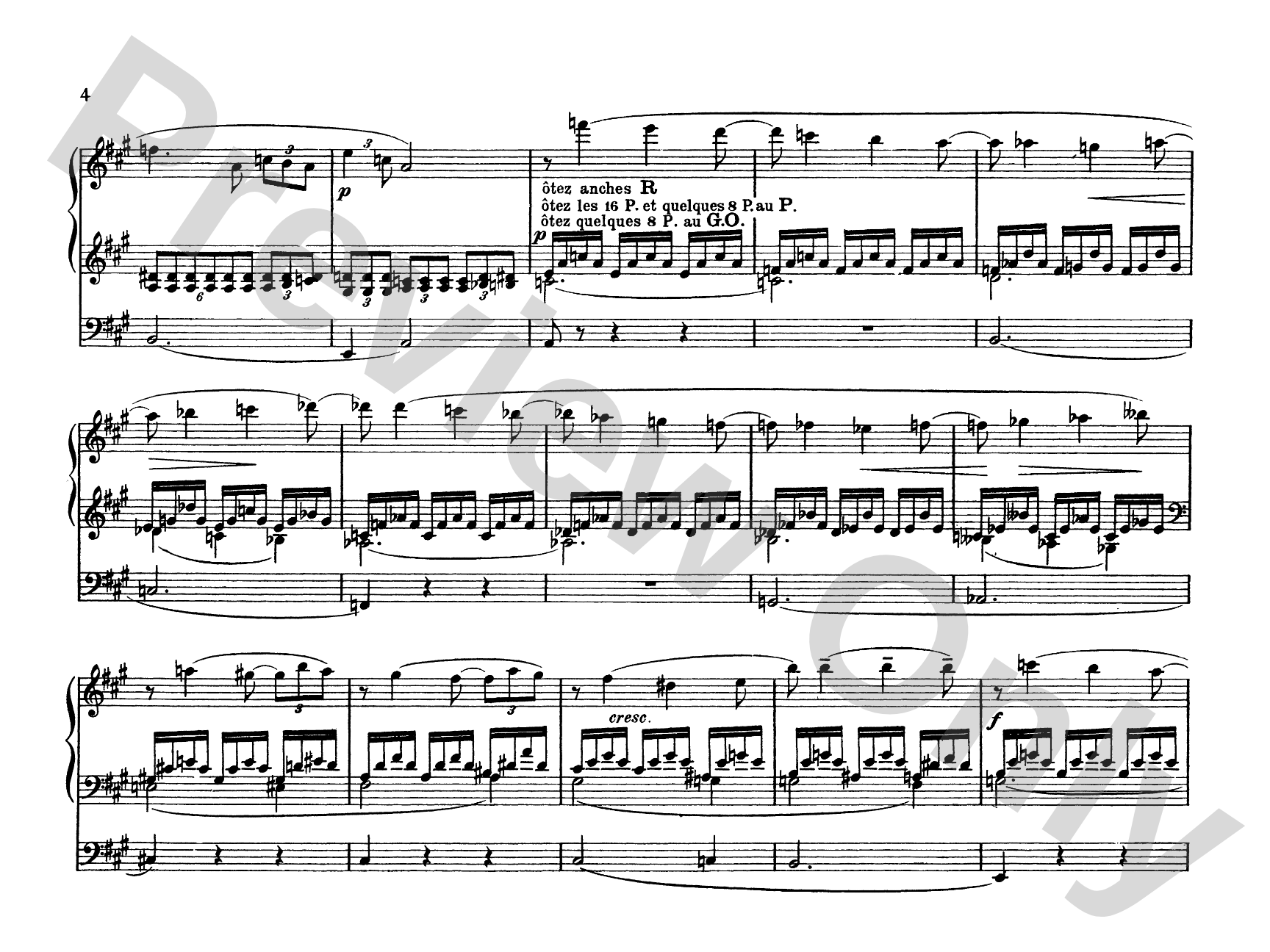 Franck: Complete Organ Works, Volume III: Organ Comb Bound Book