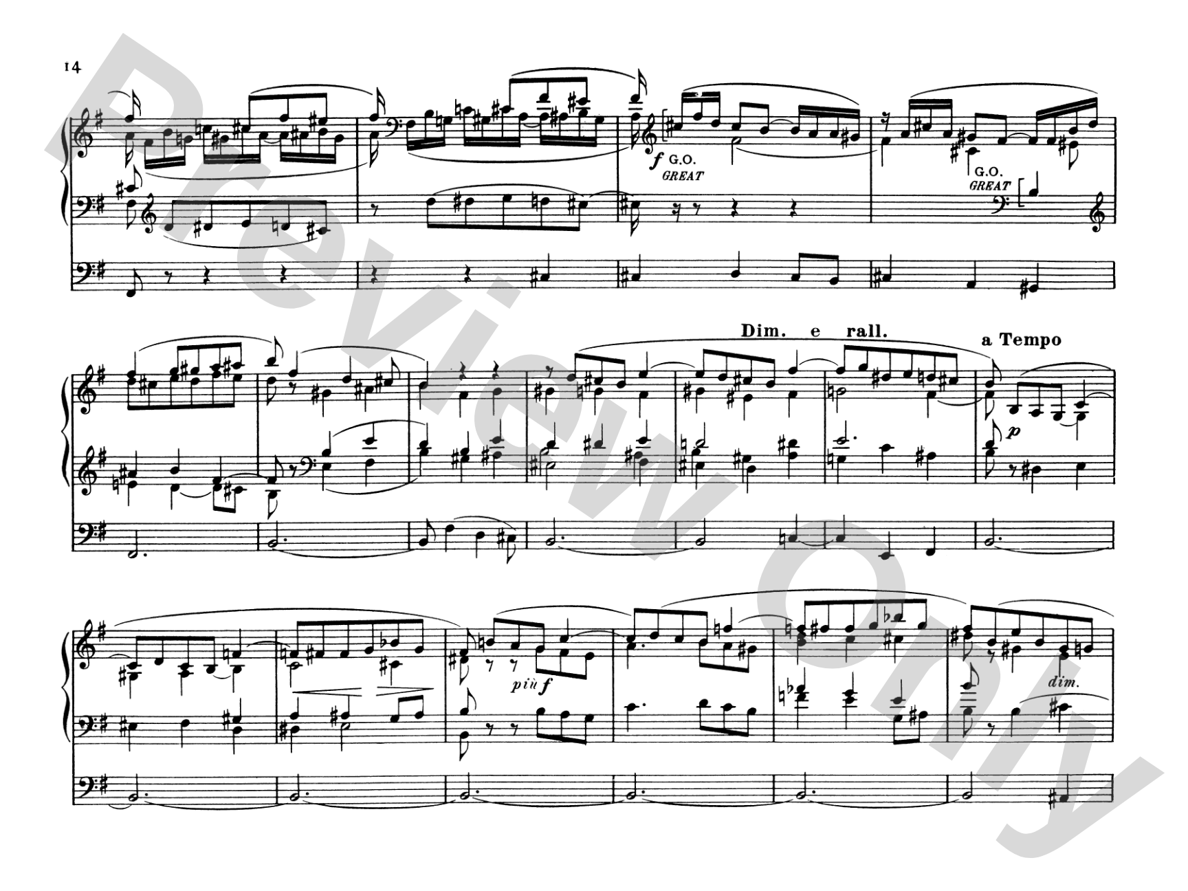 Franck: Complete Organ Works, Volume IV: Organ Comb Bound Book