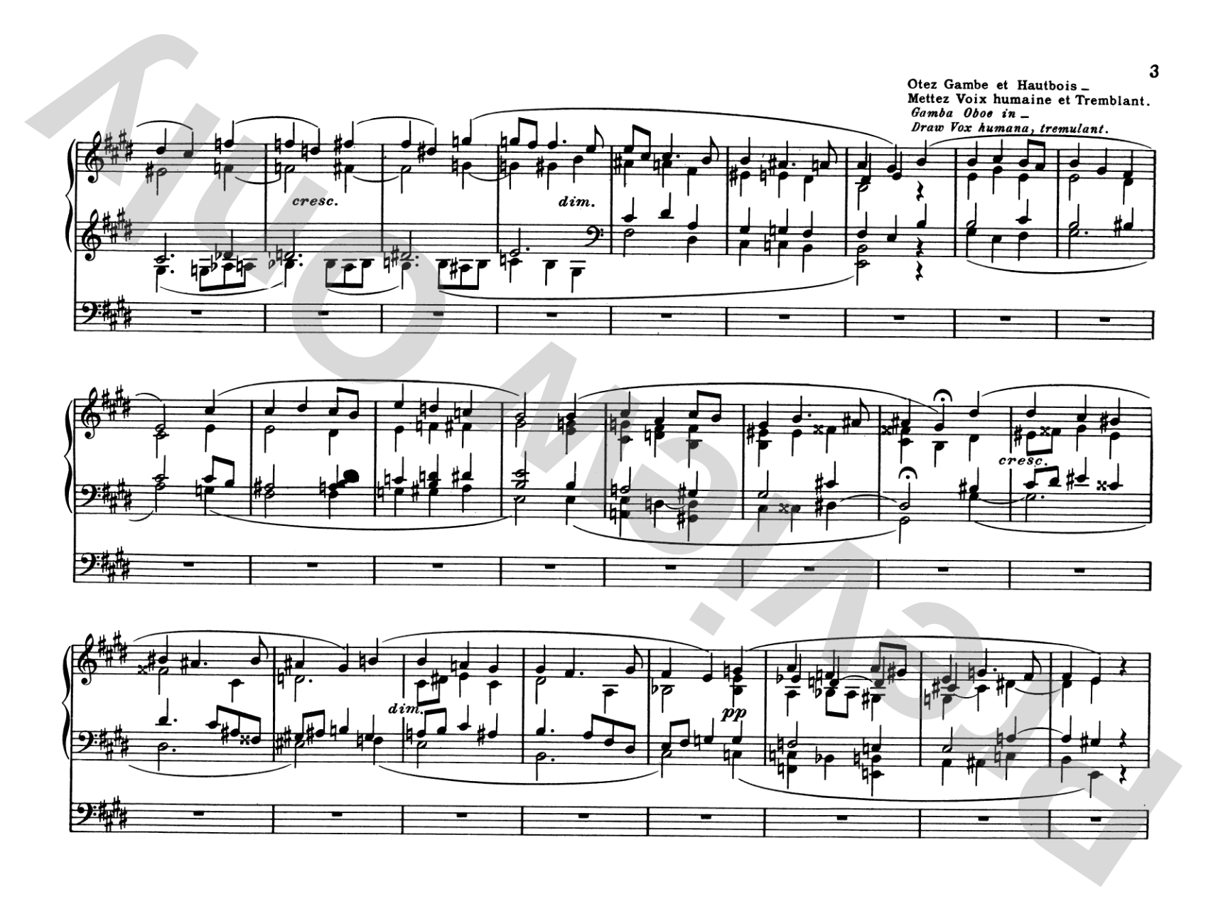 Franck: Complete Organ Works, Volume IV: Organ Comb Bound Book