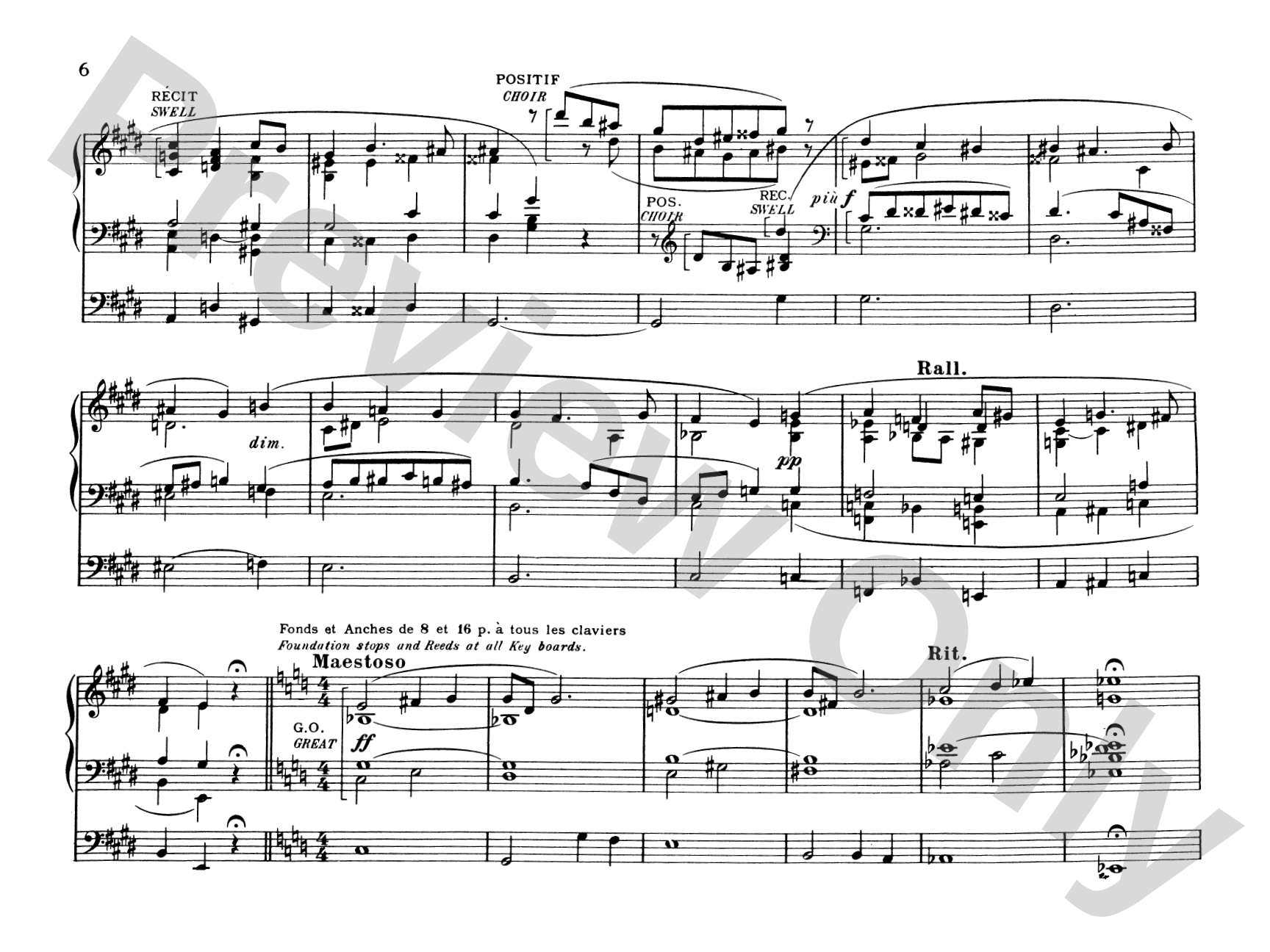 Franck: Complete Organ Works, Volume IV: Organ Comb Bound Book