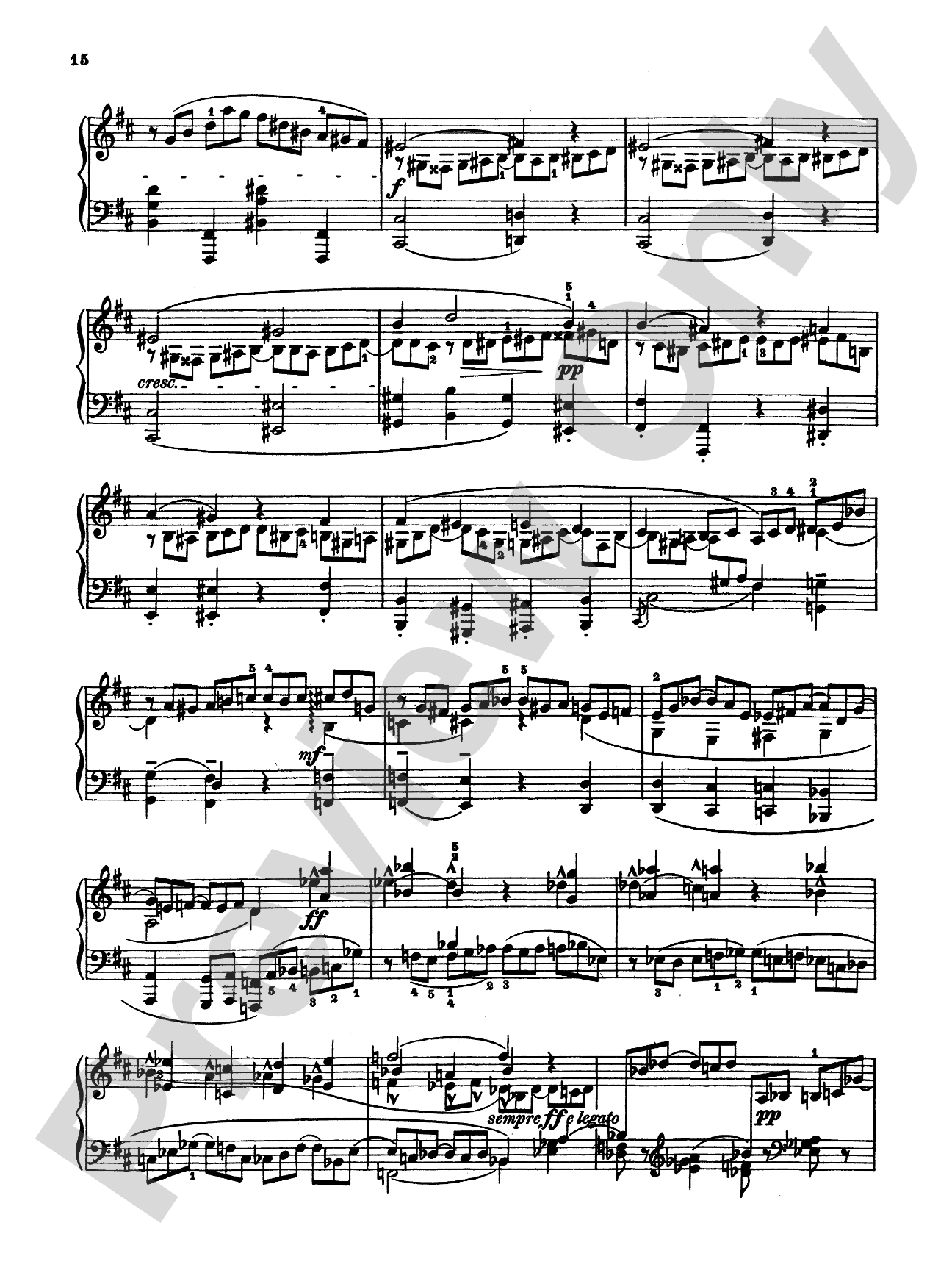 Field: Prelude, Chorale and Fugue: Piano