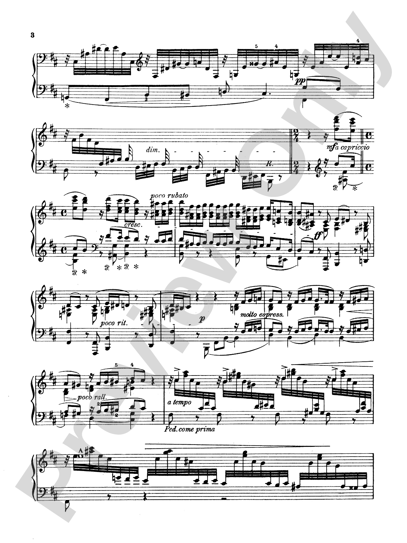 Field: Prelude, Chorale and Fugue: Piano