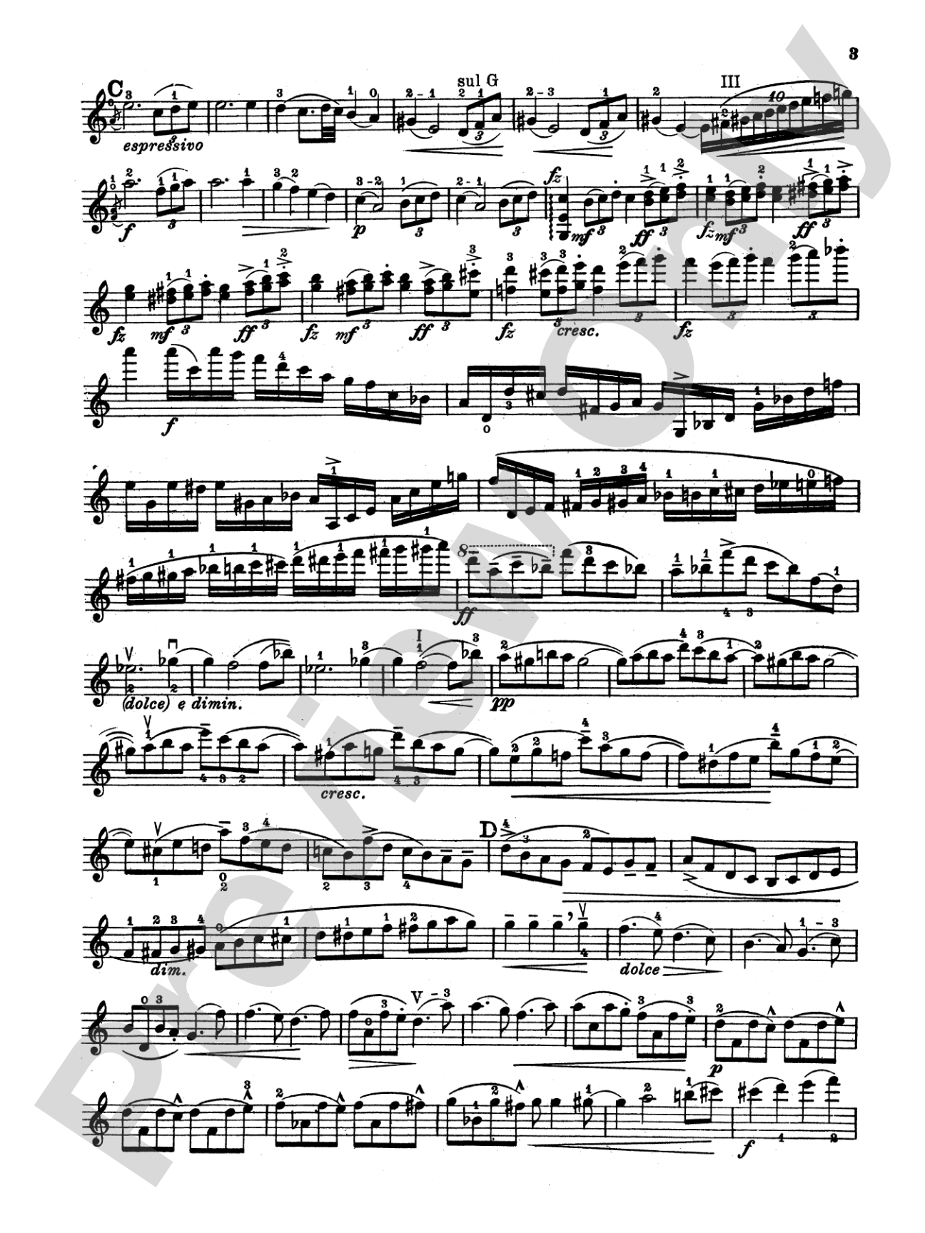 Dvorák: Violin Concerto in A Minor, Op. 53: Violin Book