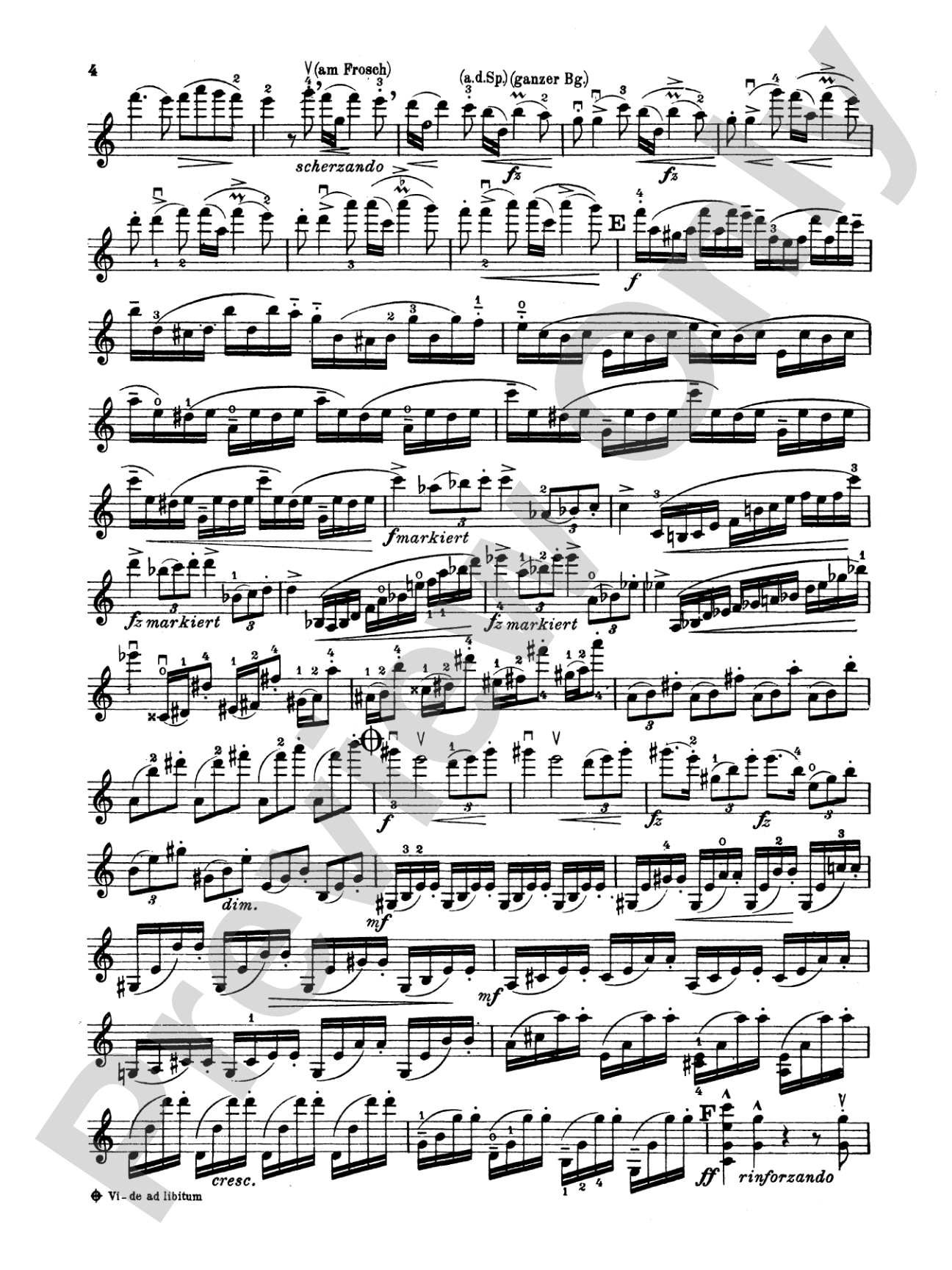 Dvorák: Violin Concerto in A Minor, Op. 53: Violin Book