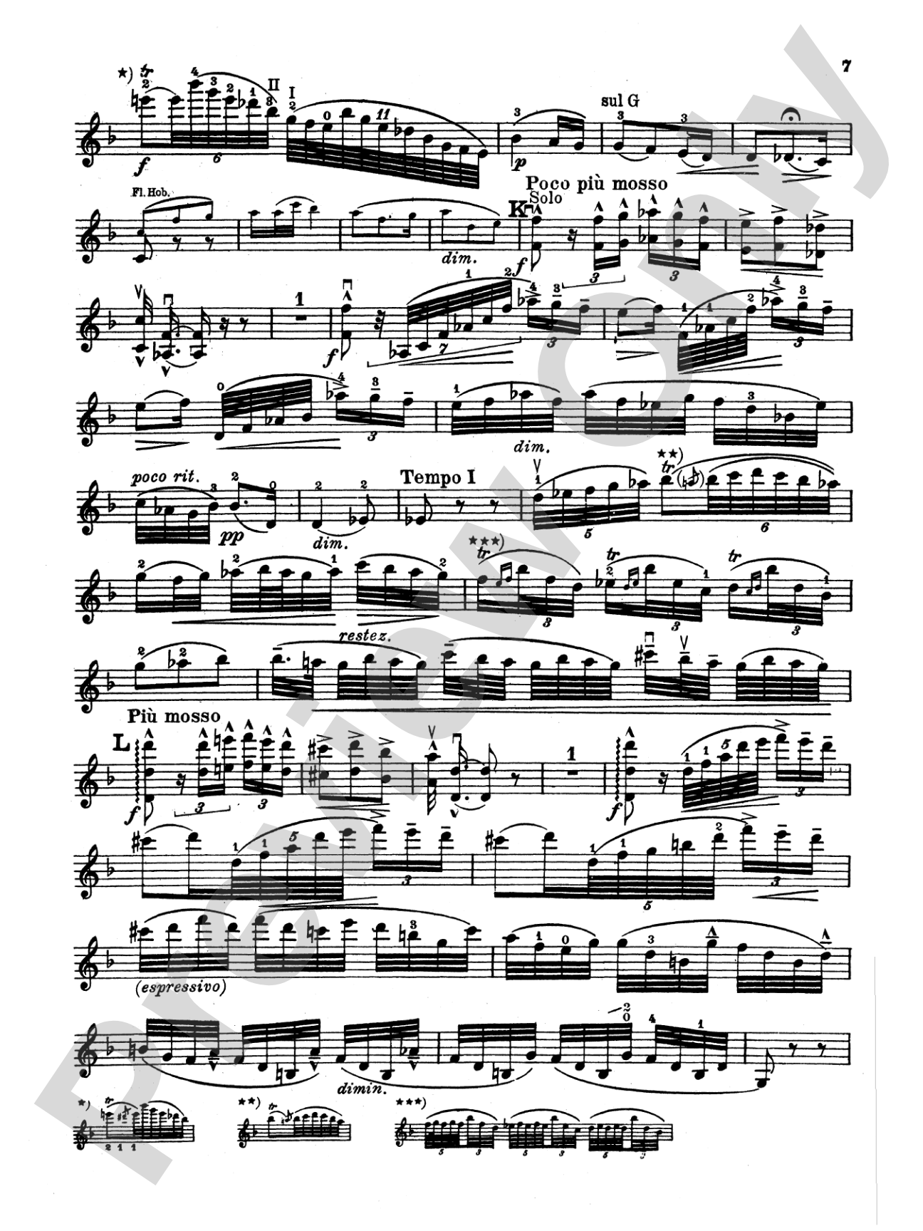 Dvorák: Violin Concerto in A Minor, Op. 53: Violin Book