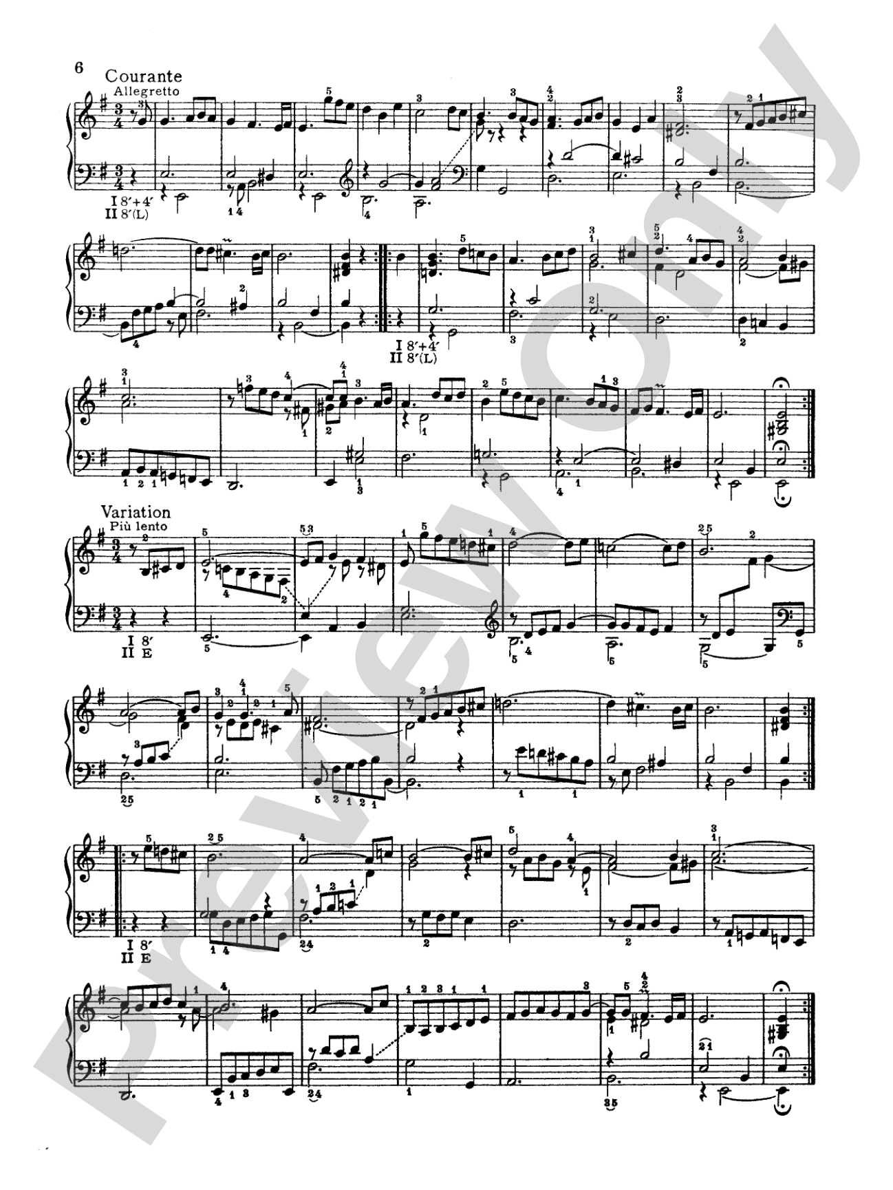 Froberger: Selected Works for Cembalo: Piano Book