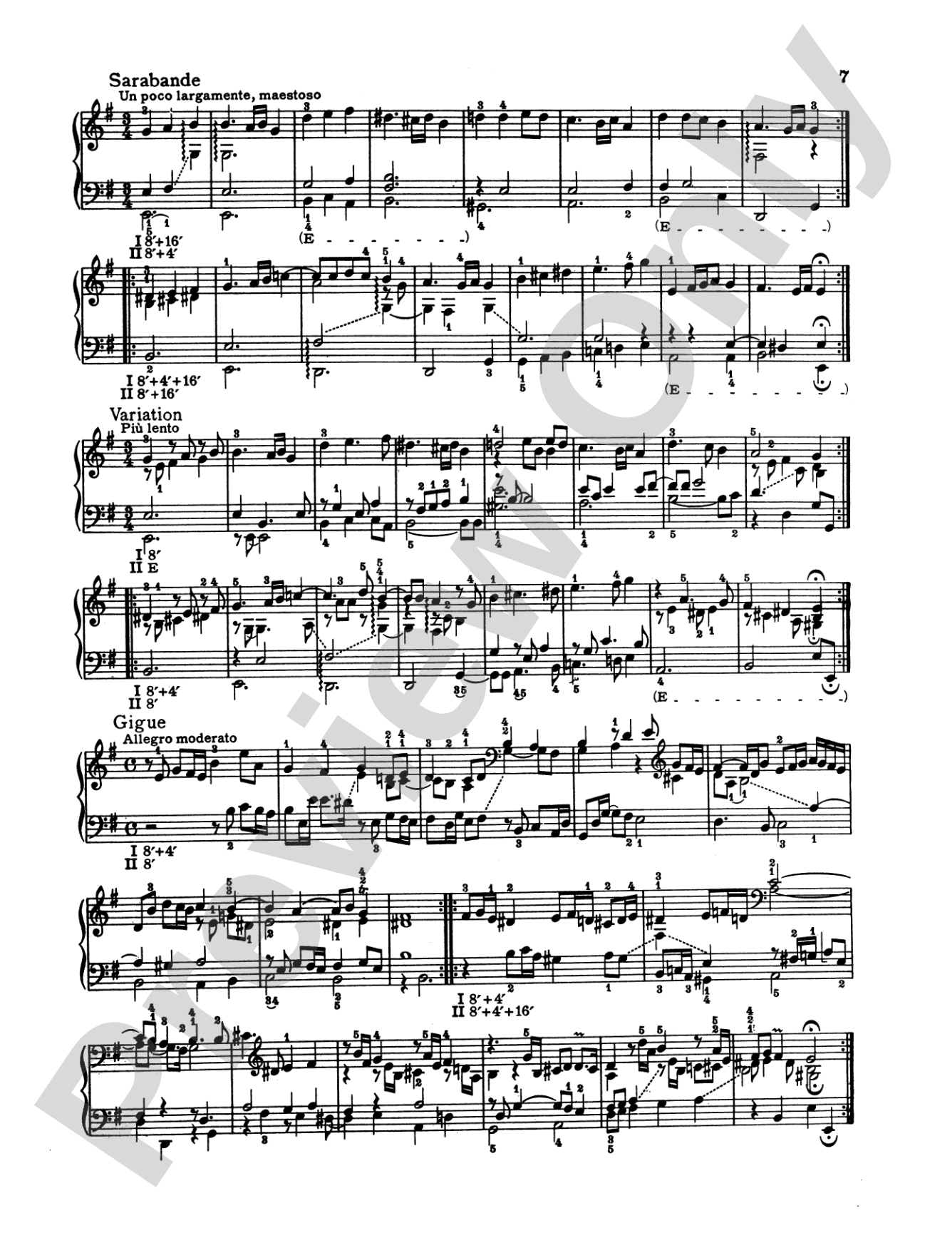 Froberger: Selected Works for Cembalo: Piano Book