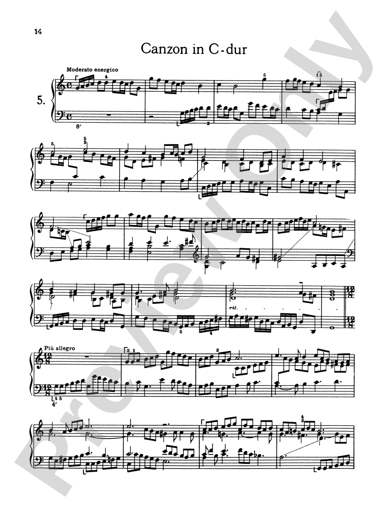 Froberger: Selected Works for Cembalo