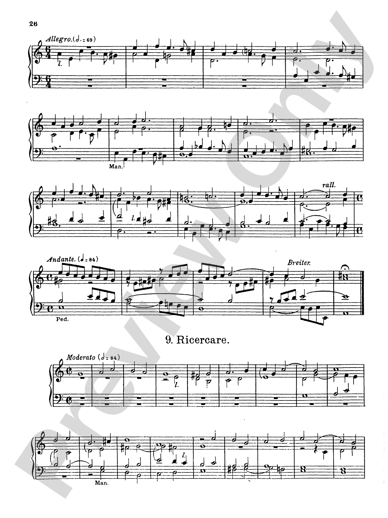 Frescobaldi: Various Organ Works