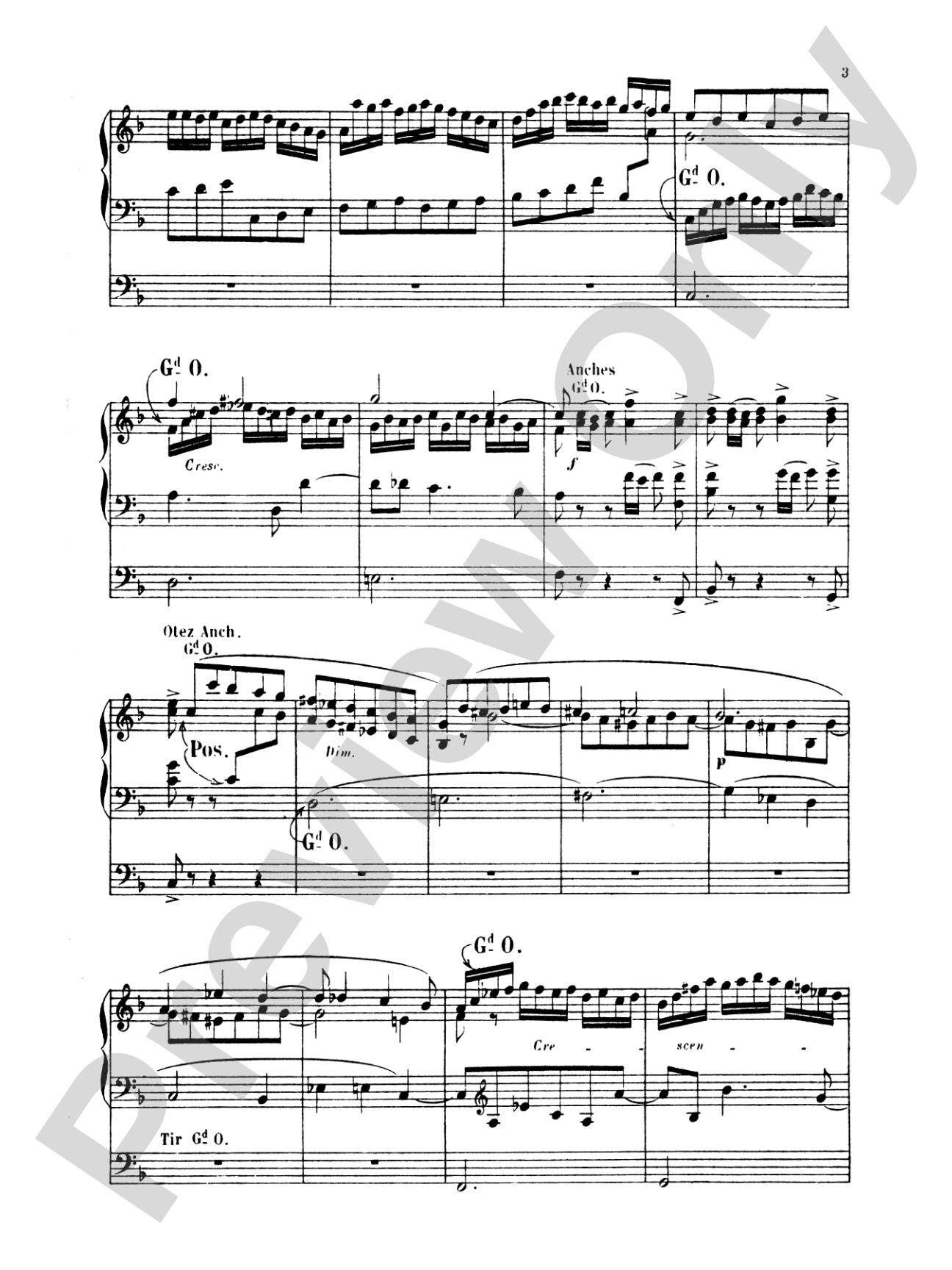 Dubois: Twelve Pieces: Organ Book