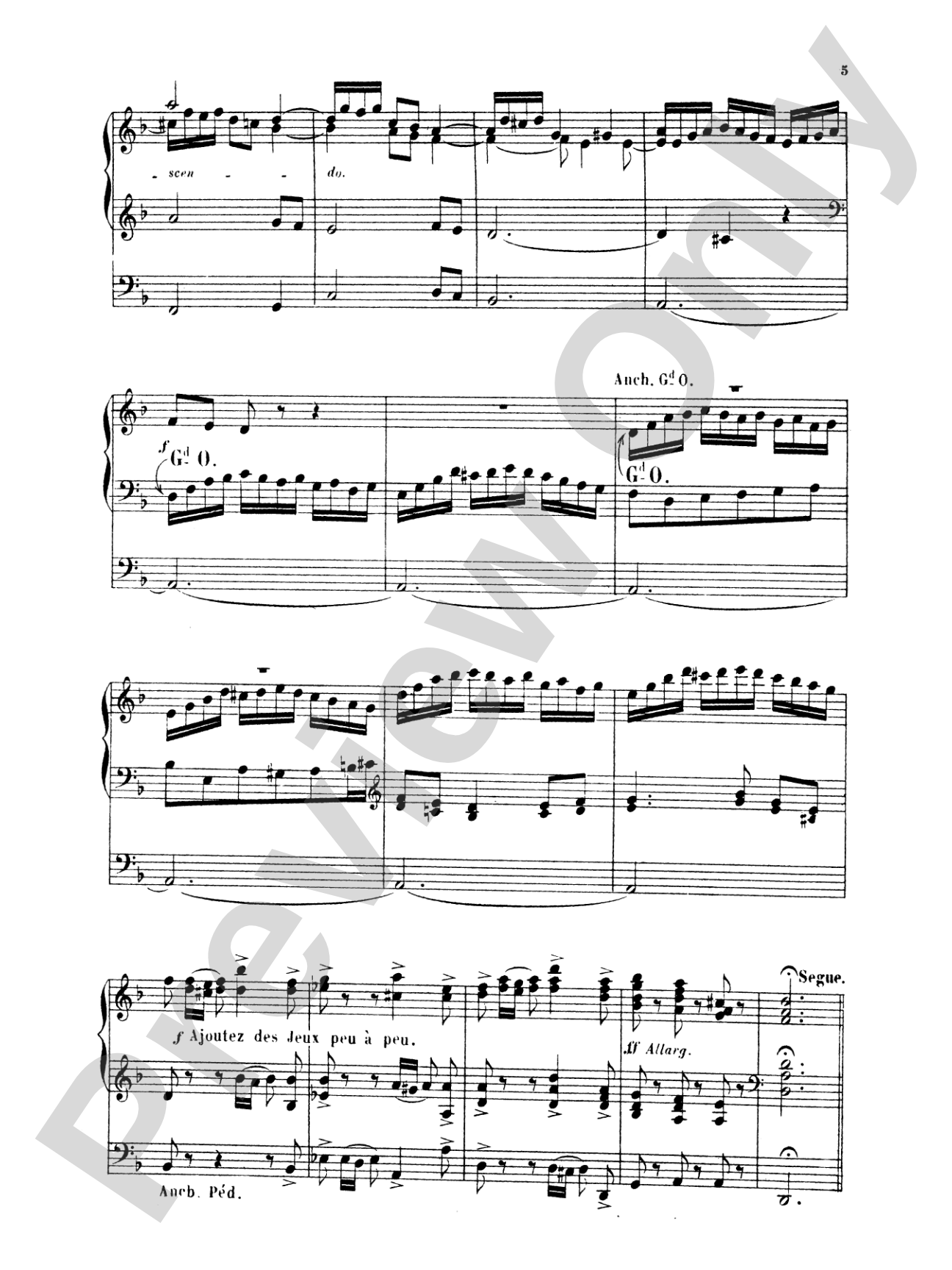 Dubois: Twelve Pieces: Organ Book