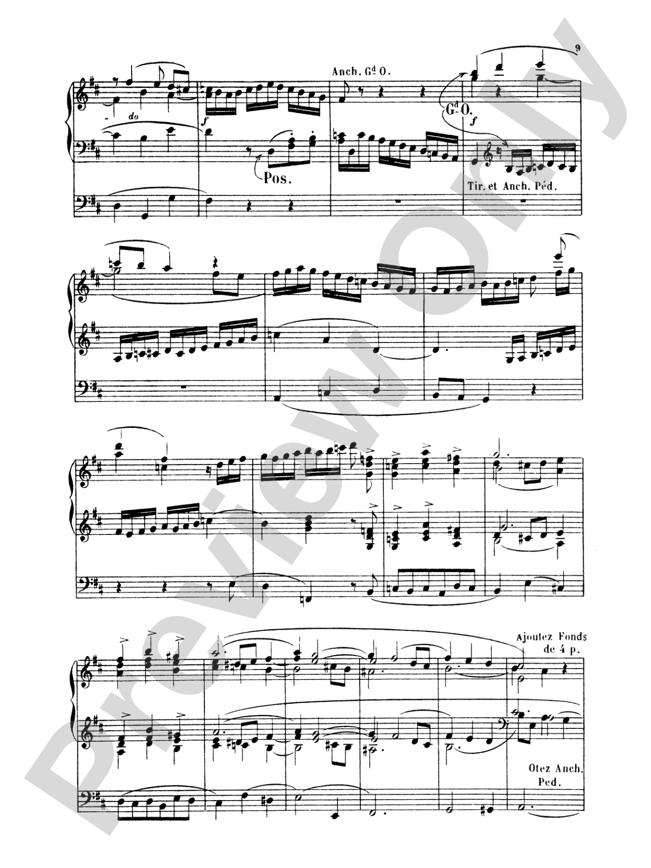 Dubois: Twelve Pieces: Organ Book