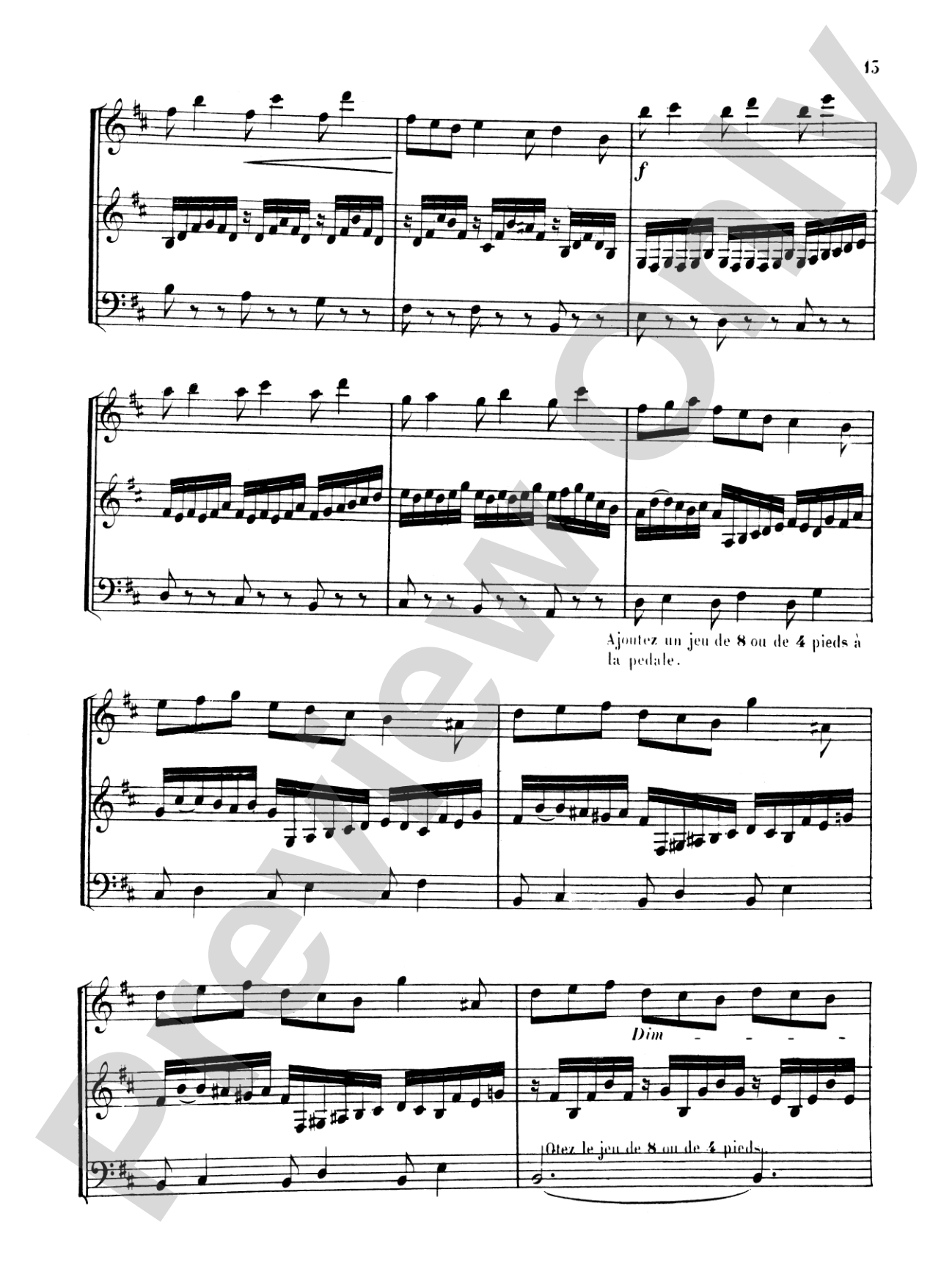 Franck: Prelude, Fugue and Variation, Op. 18: Organ Sheet