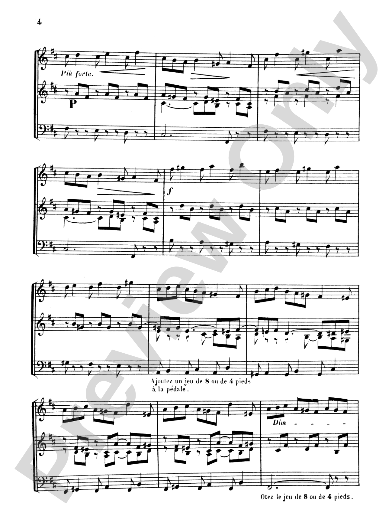 Franck: Prelude, Fugue and Variation, Op. 18: Organ Sheet