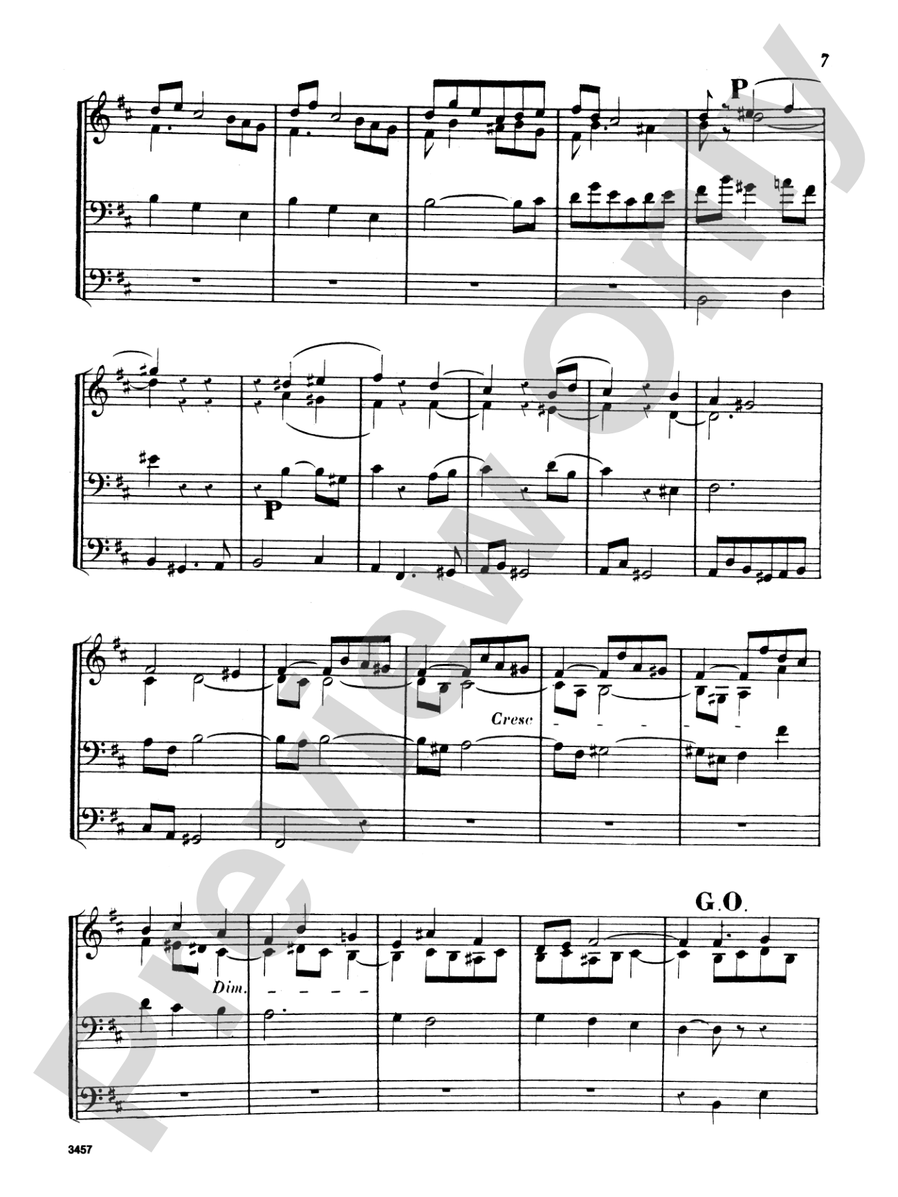 Franck: Prelude, Fugue and Variation, Op. 18: Organ Sheet