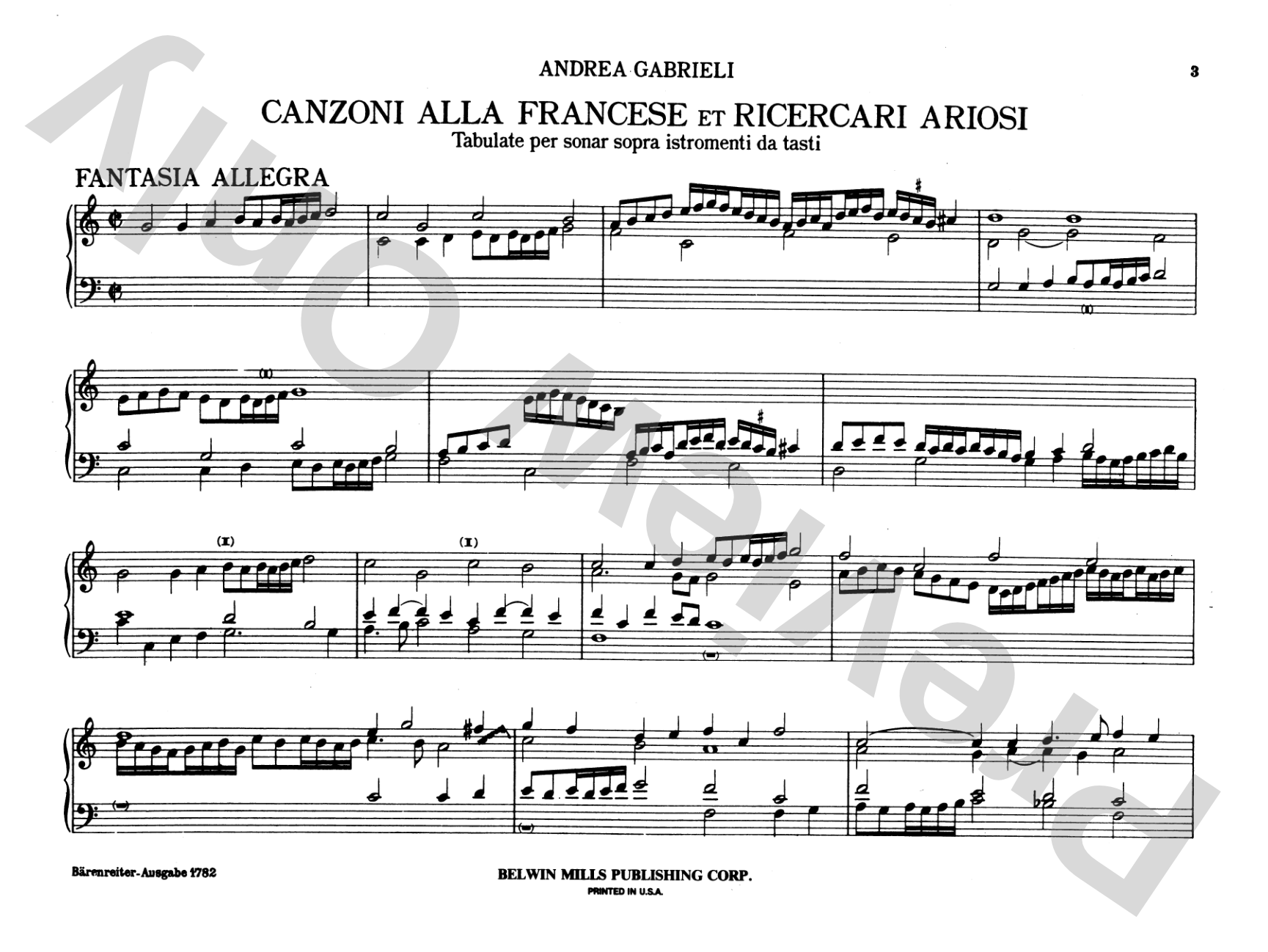 Gabrieli: Organ Works, Volume IV