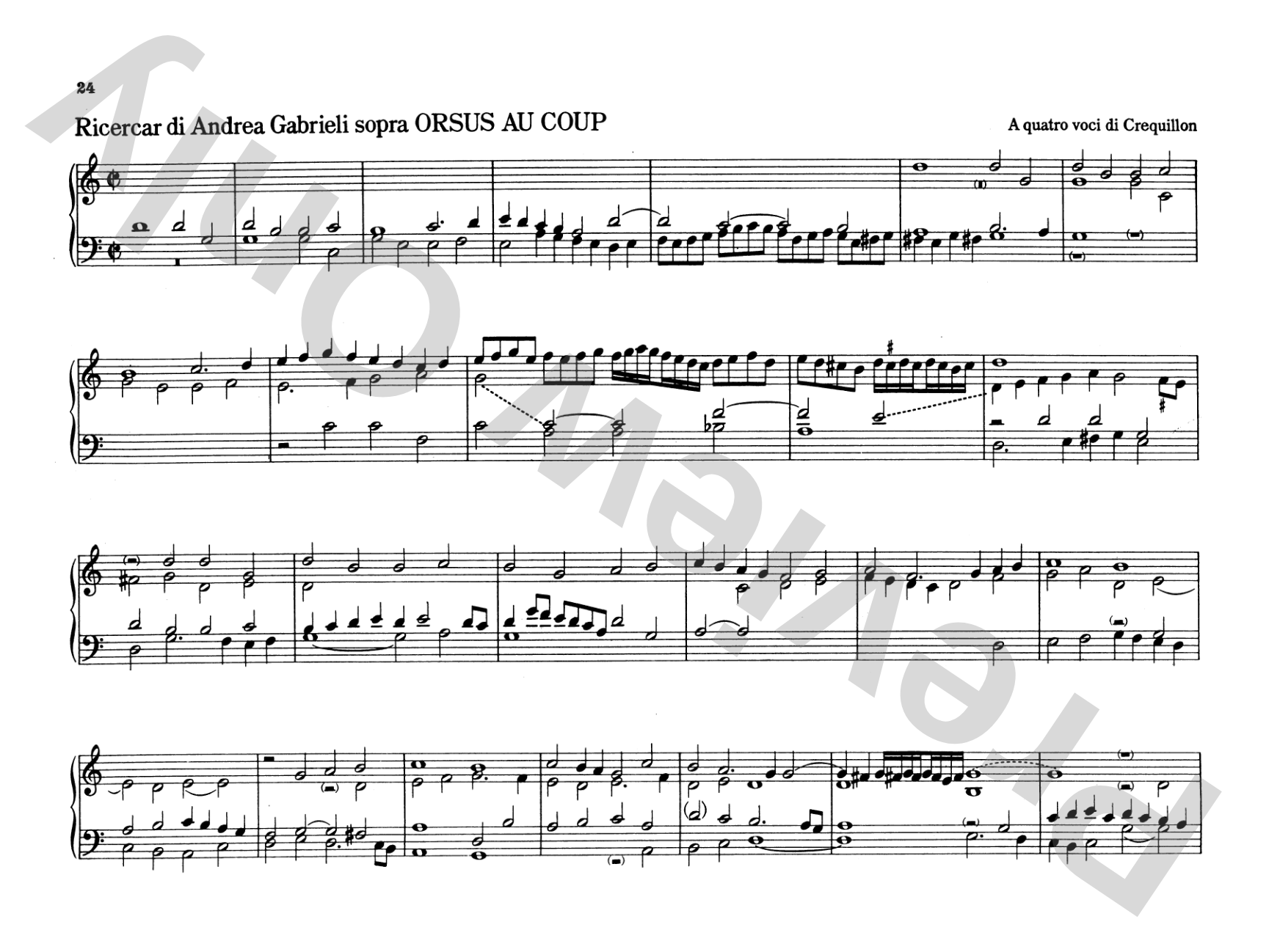 Gabrieli: Organ Works, Volume IV