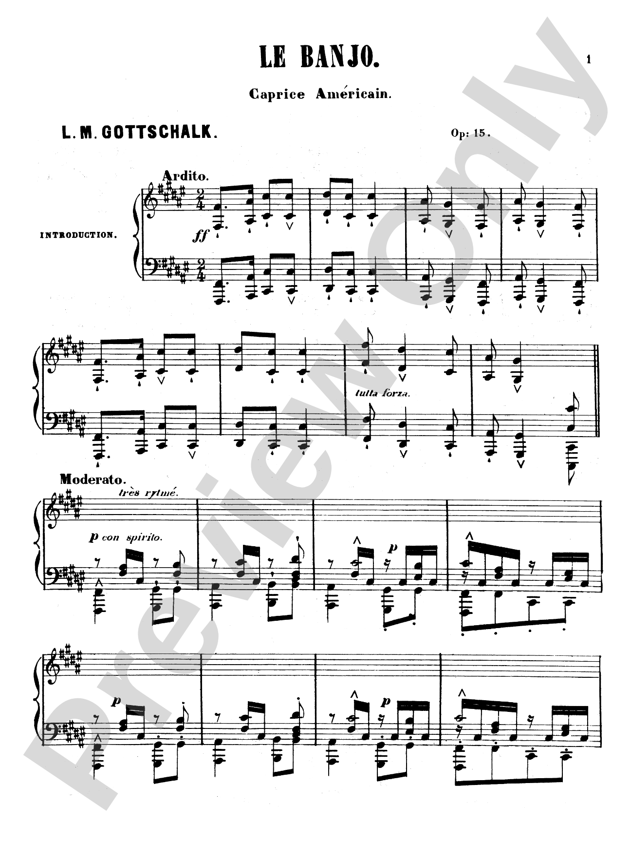 Gottschalk: Album: Piano Book