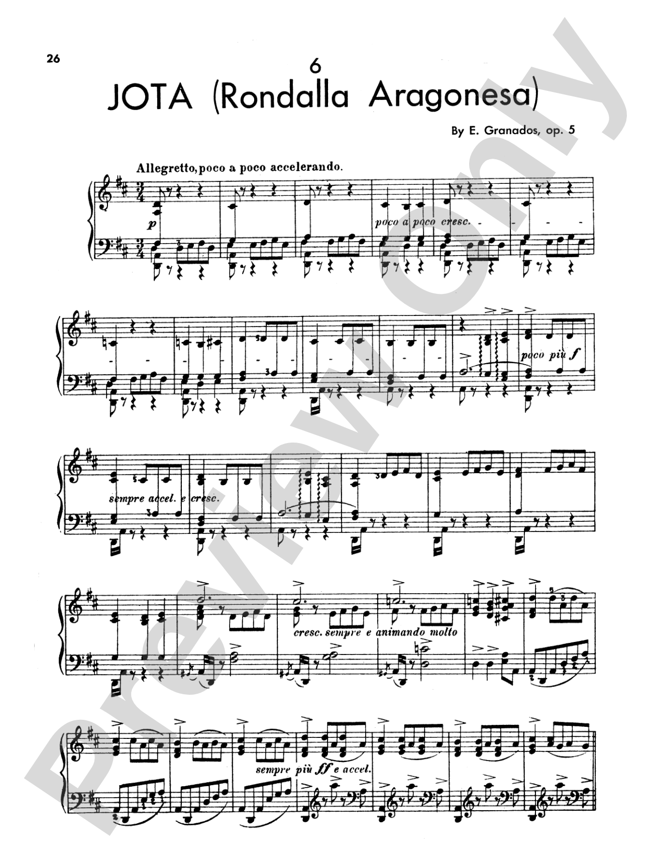 Granados: Twelve Spanish Dances (Volume I)