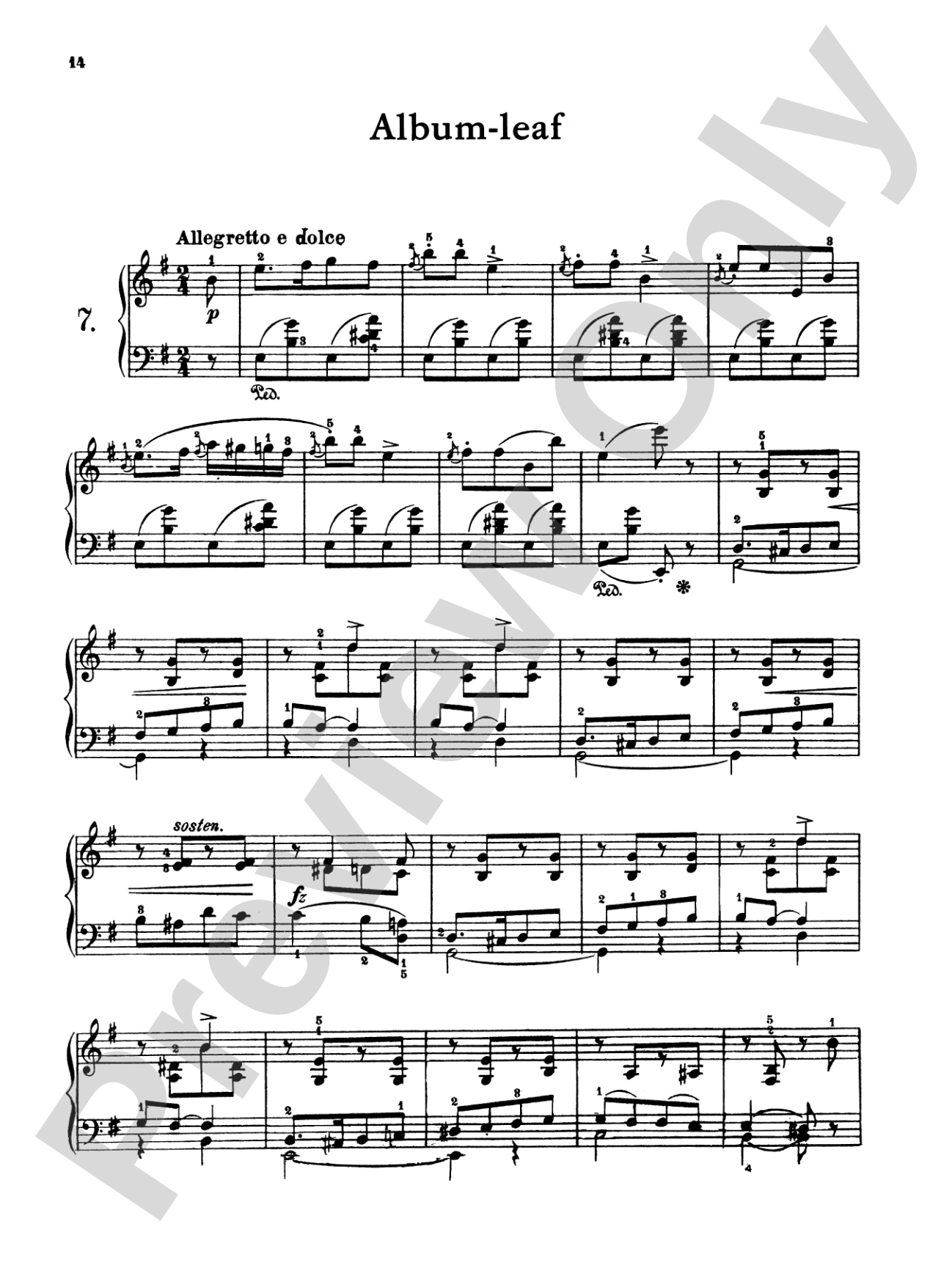 Grieg: Lyrics Pieces, Op. 12