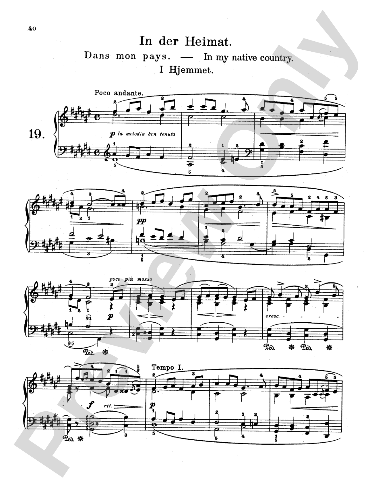 Grieg: Lyric Pieces, Op. 43