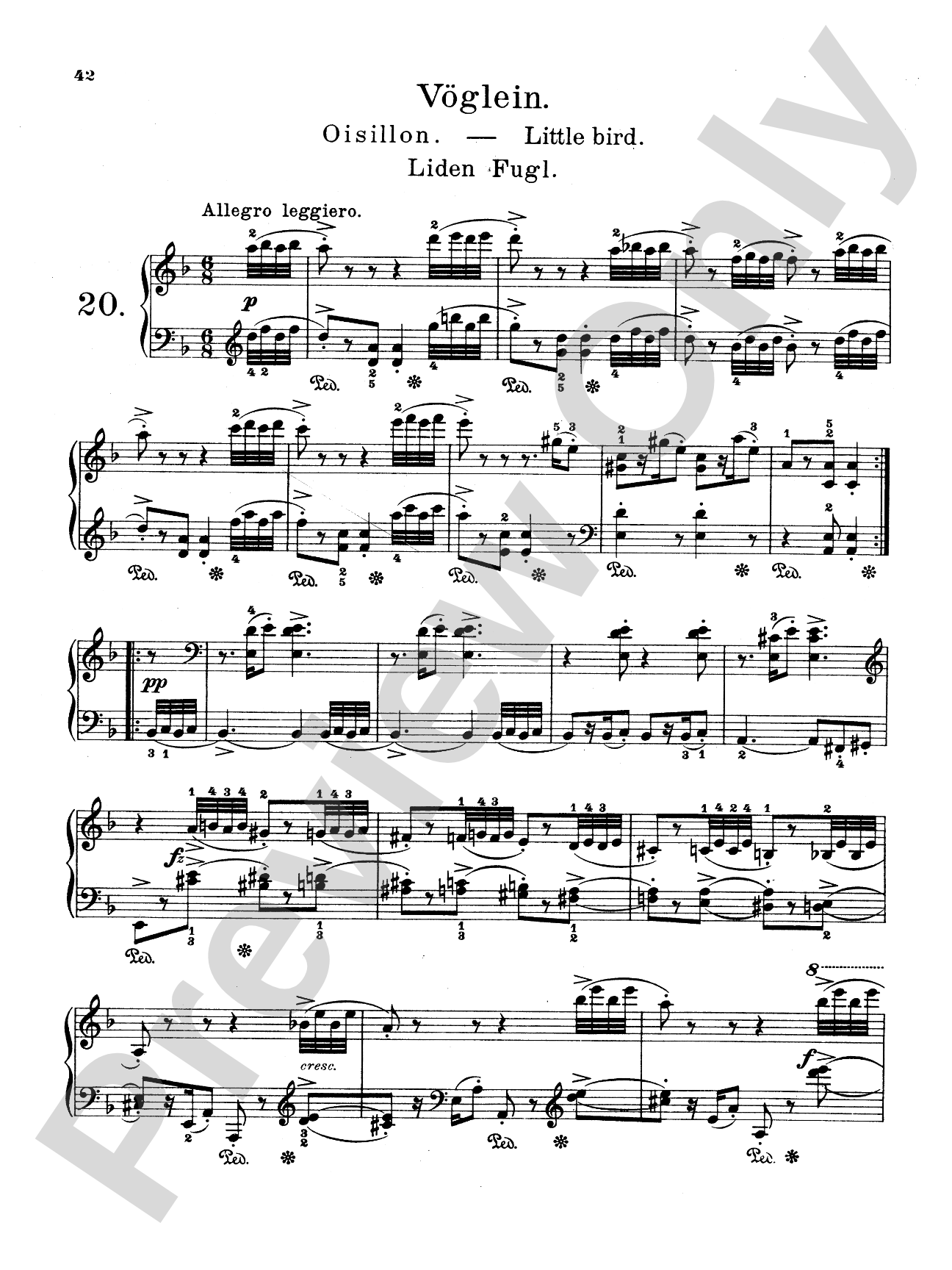 Grieg: Lyric Pieces, Op. 43