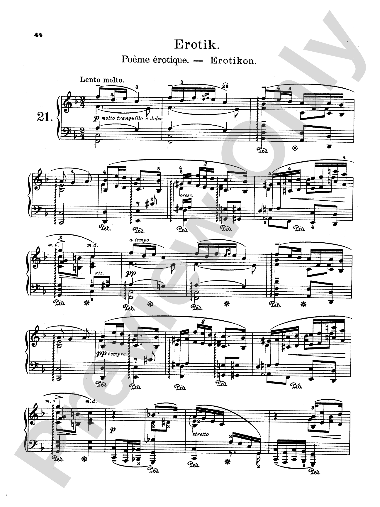 Grieg: Lyric Pieces, Op. 43