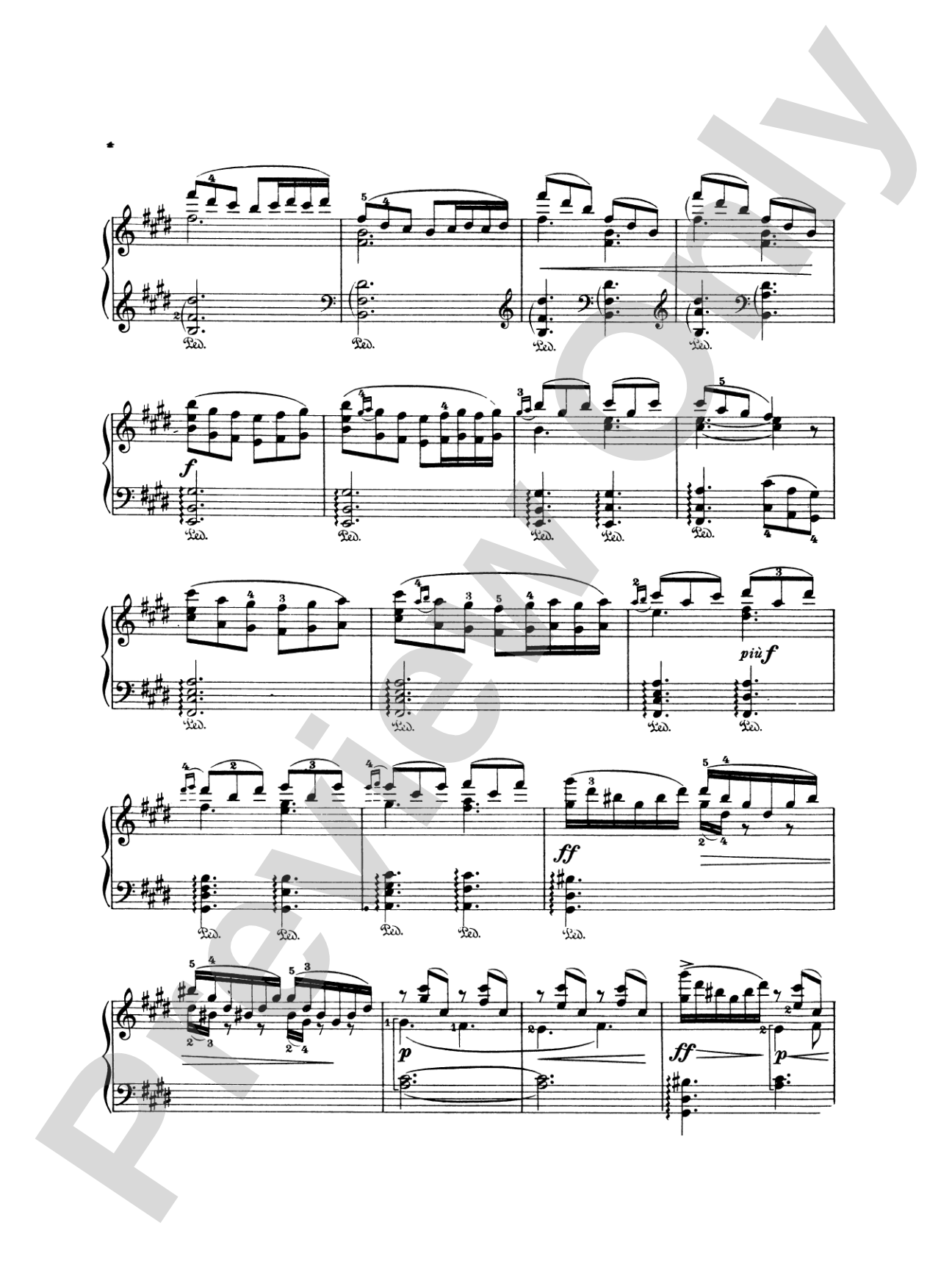 Grieg: Peer Gynt Suite No. 1: Piano