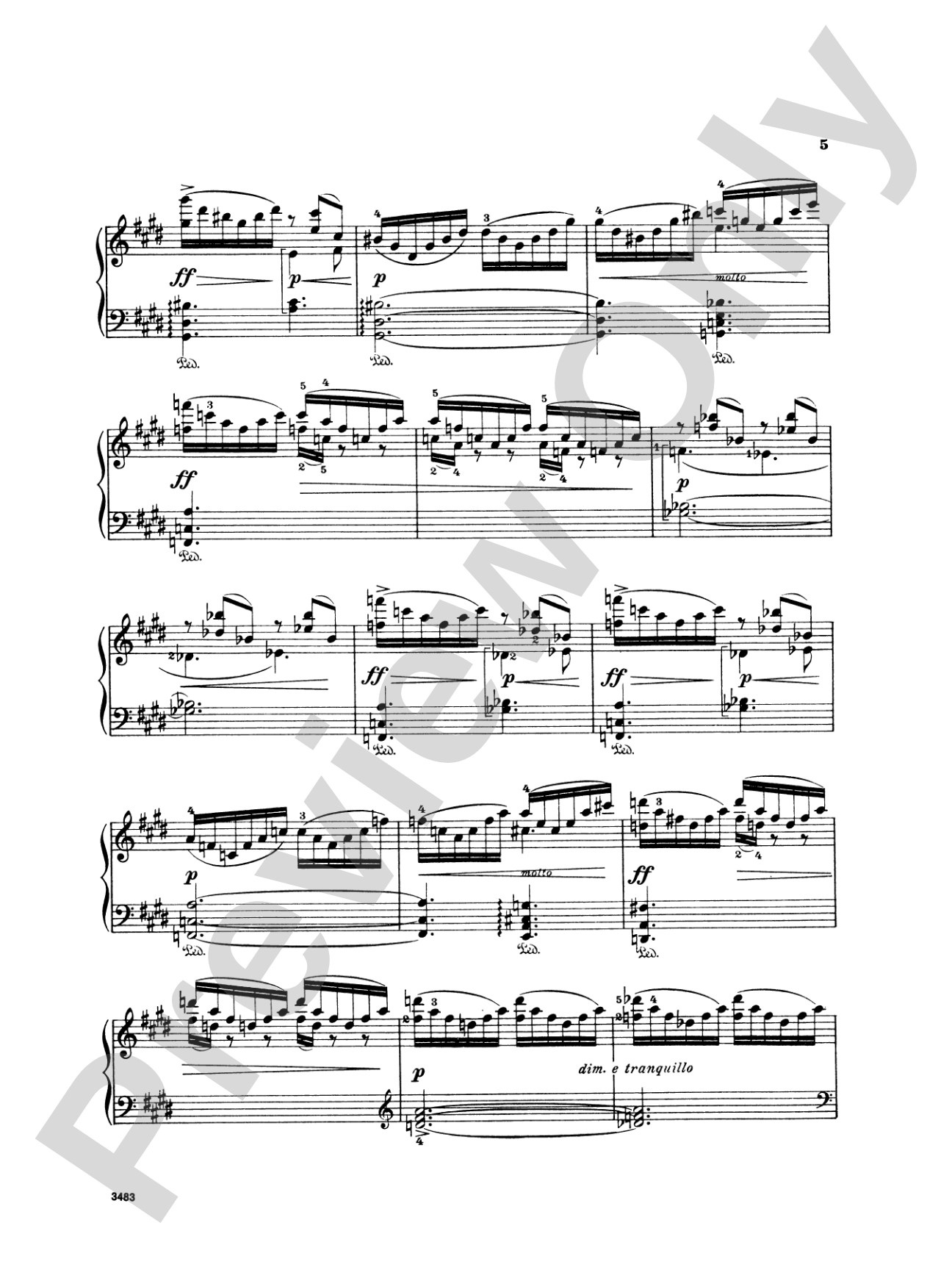 Grieg: Peer Gynt Suite No. 1: Piano