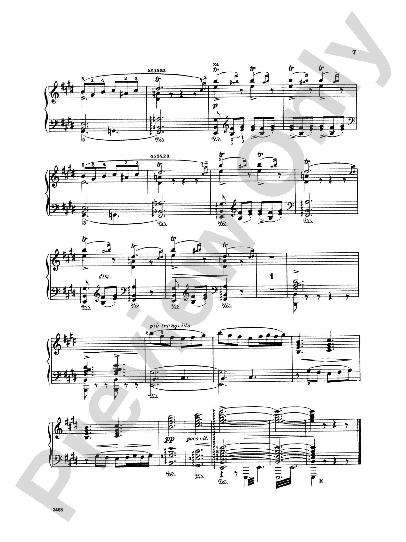 Grieg: Peer Gynt Suite No. 1: Piano