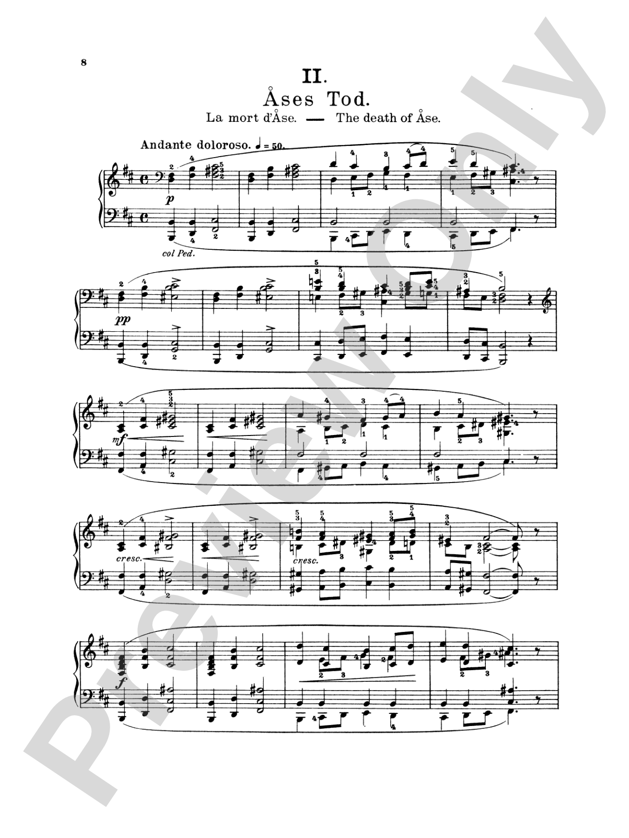 Grieg: Peer Gynt Suite No. 1